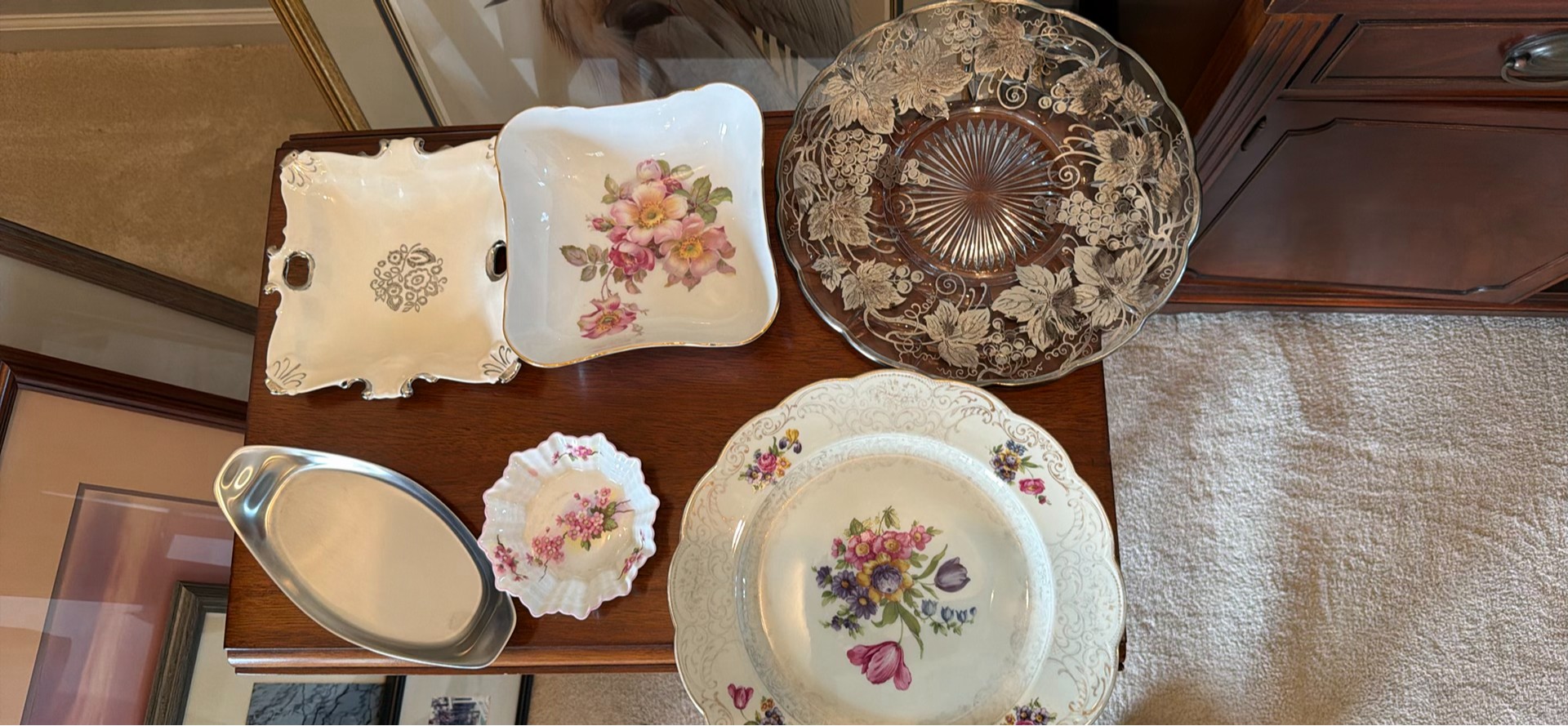 Assorted Decorative Serving Dishes and Plates - image 2 of 2