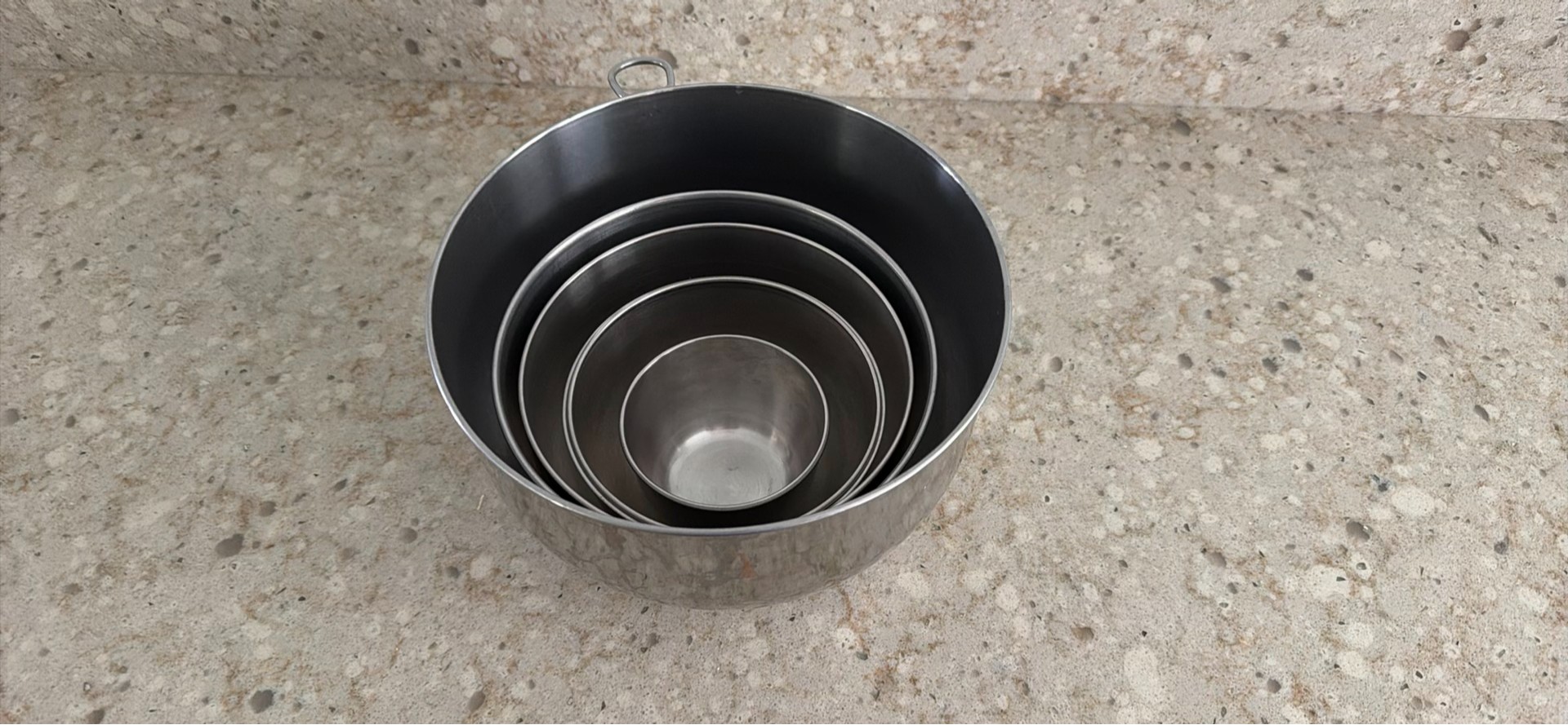 Set of Stainless Steel Mixing Bowls - image 1 of 2