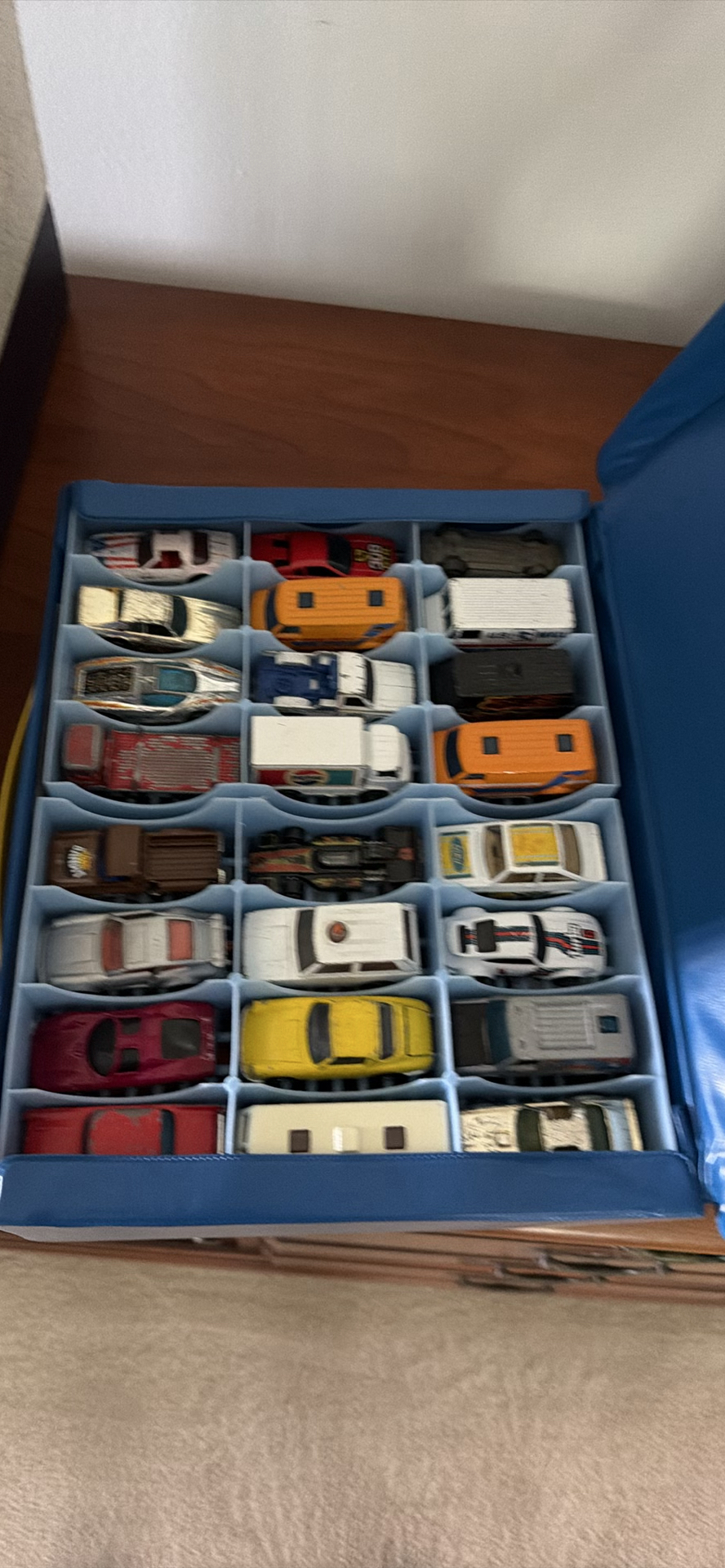 Die-Cast Mini Car Collection with Storage Case - image 1 of 3
