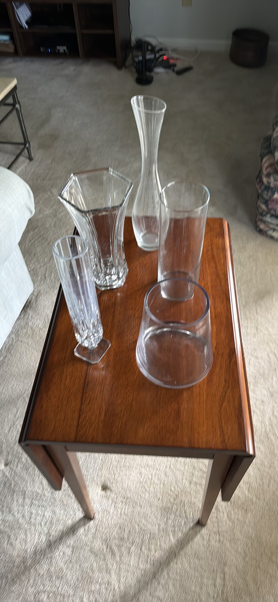 Assorted Glass Vases - image 2 of 2