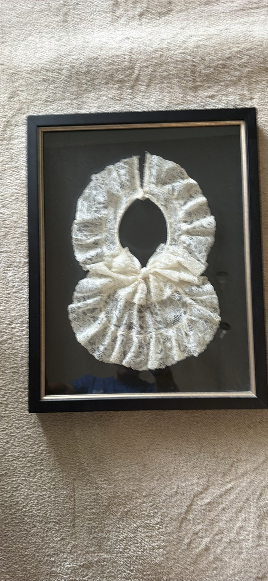 Framed Lace Wall Art Set - image 2 of 3