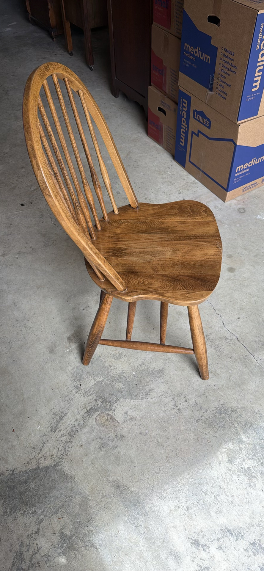 Wooden Windsor Chair - image 2 of 2