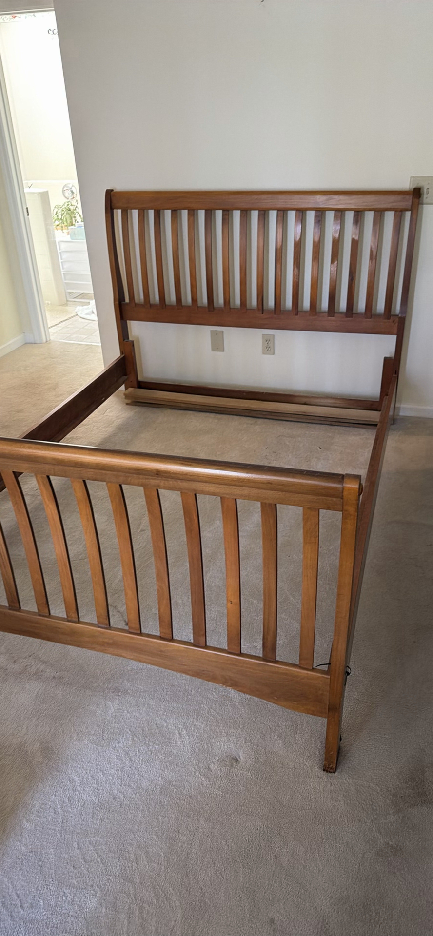 Wooden Bed Frame - image 3 of 3