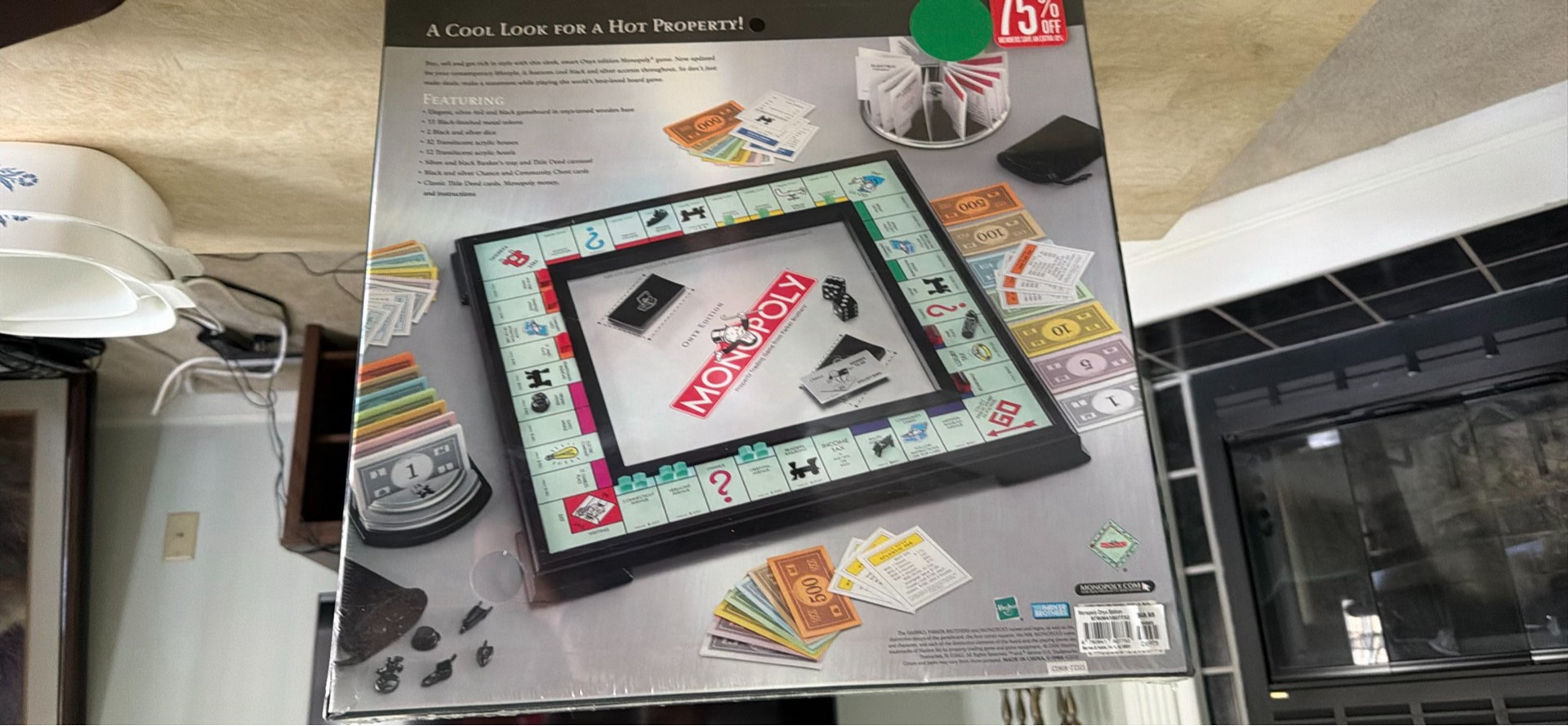 Monopoly Onyx Edition Board Game - image 3 of 3