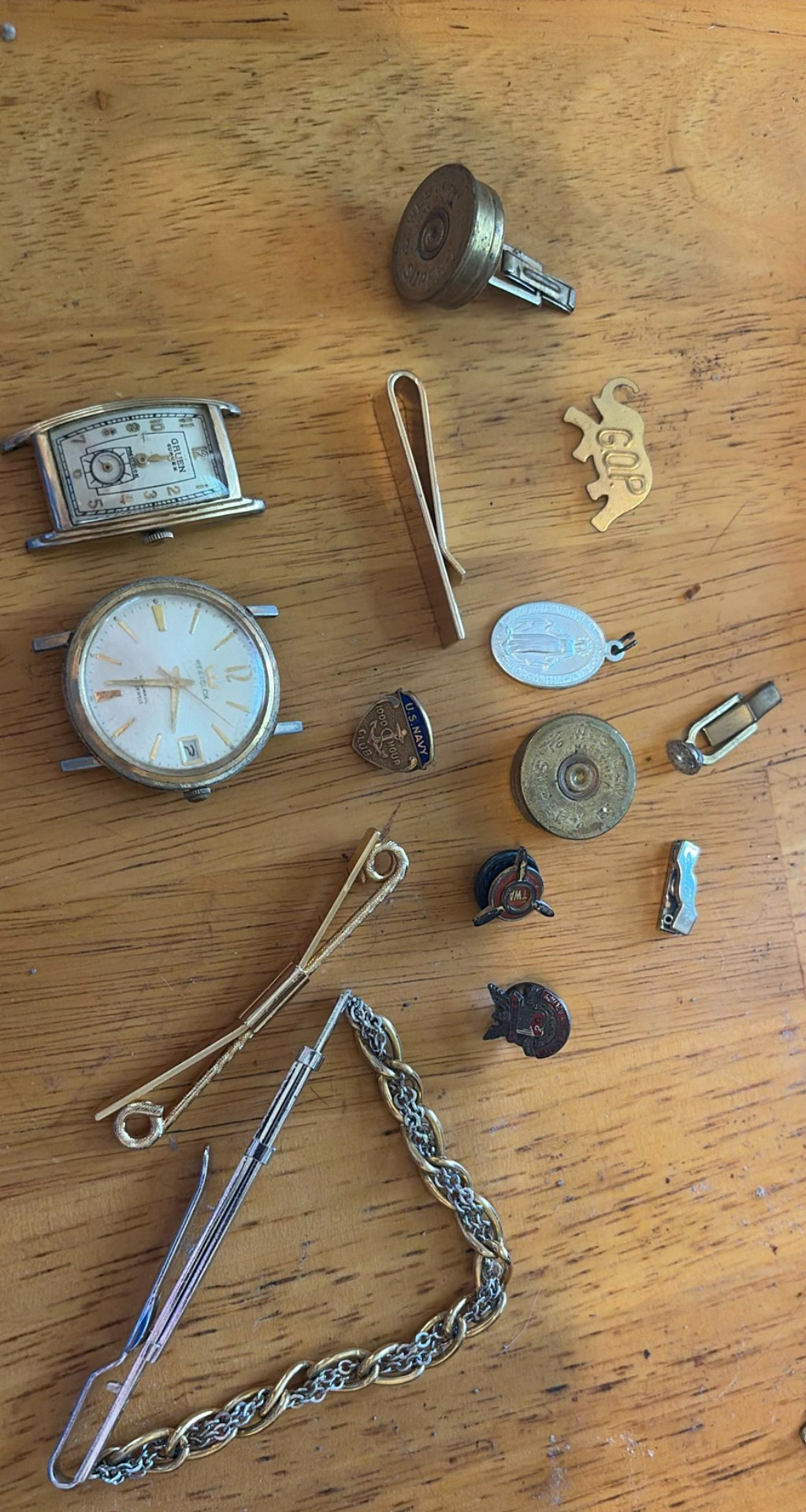 Assorted vintage watches and related jewelry and parts - image 1 of 7