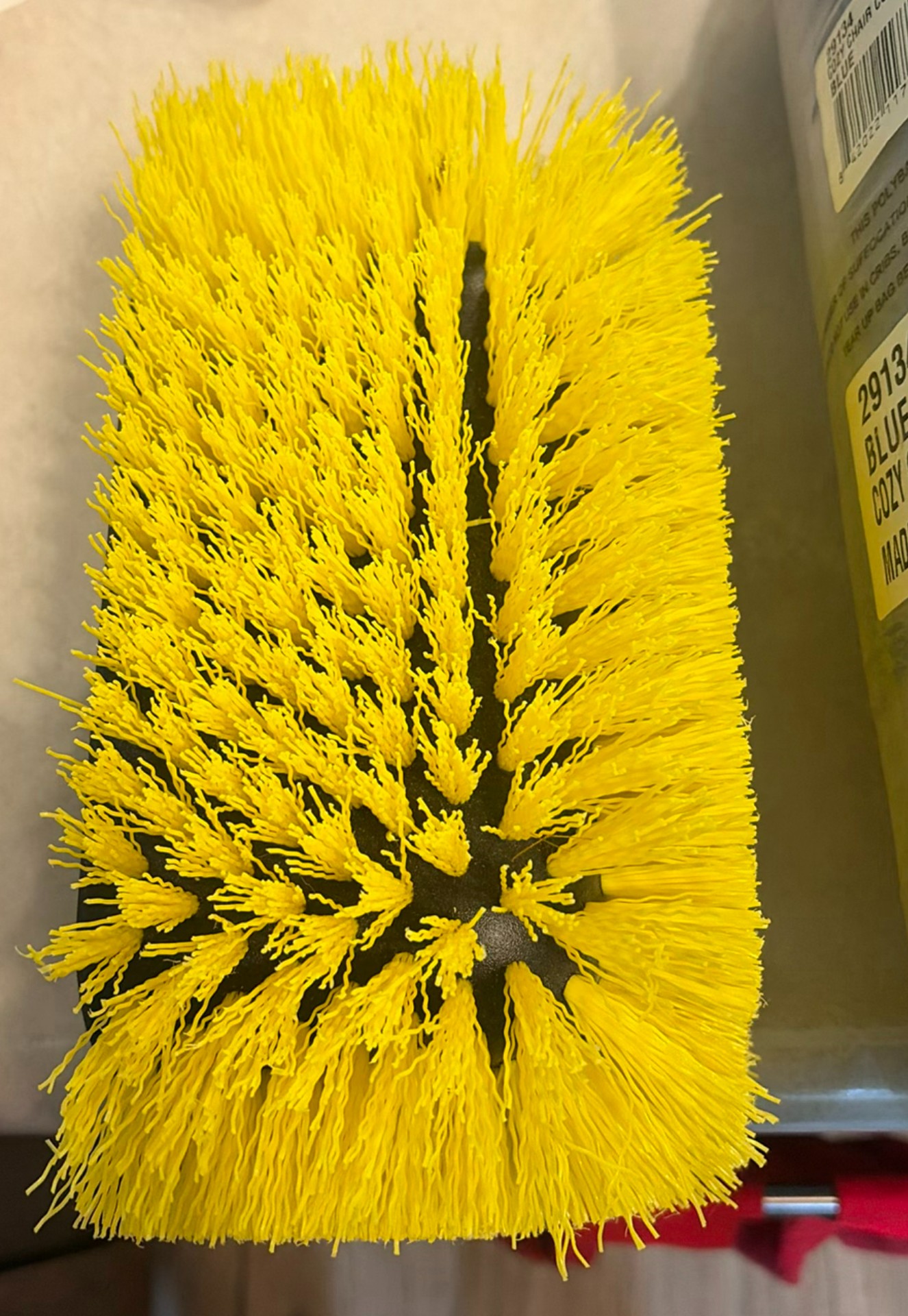 Yellow Outdoor Scrub Brush and Blue Chair Cushion - image 3 of 4