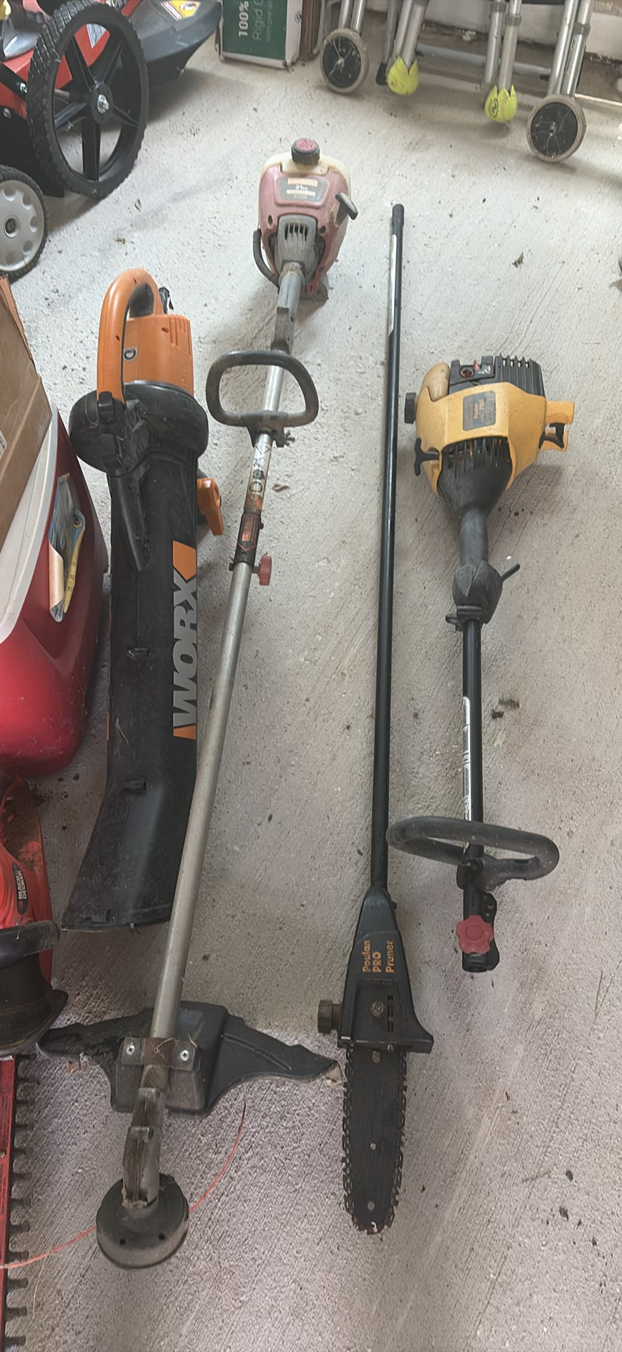 Assorted lawn and garden power tools - image 3 of 6