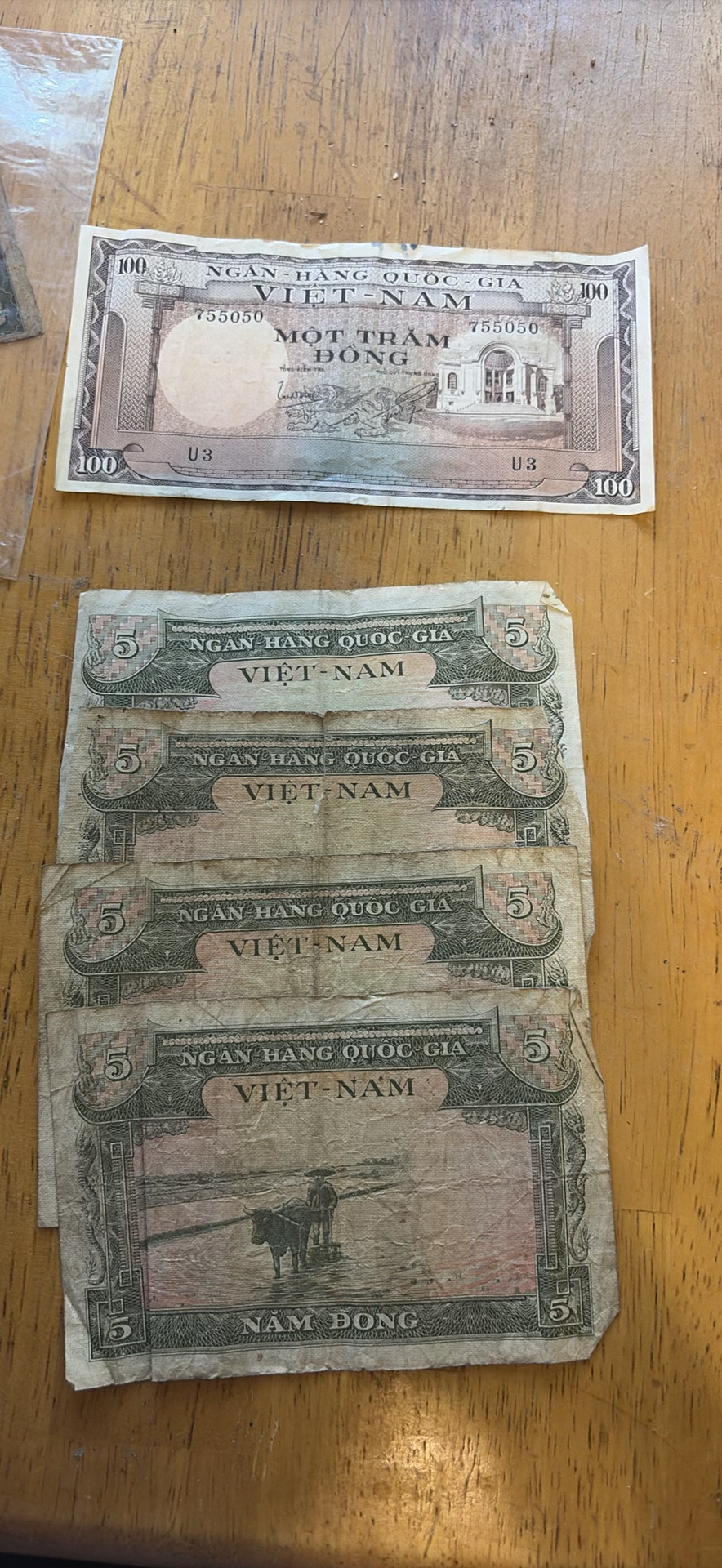 Assorted Vietnamese, Philippine and MPC banknotes - image 2 of 7