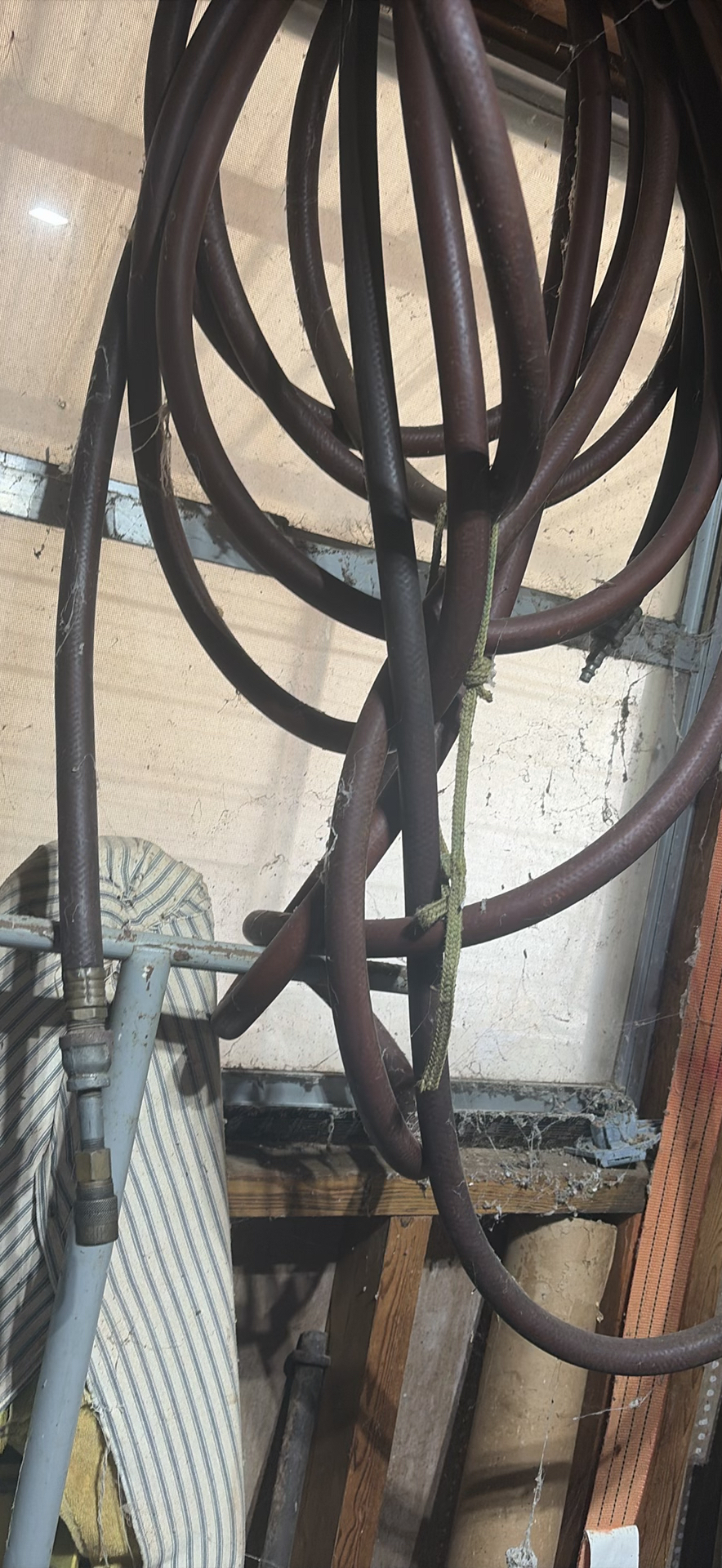 workshop tools with hoses, cords, and hardware - image 9 of 13