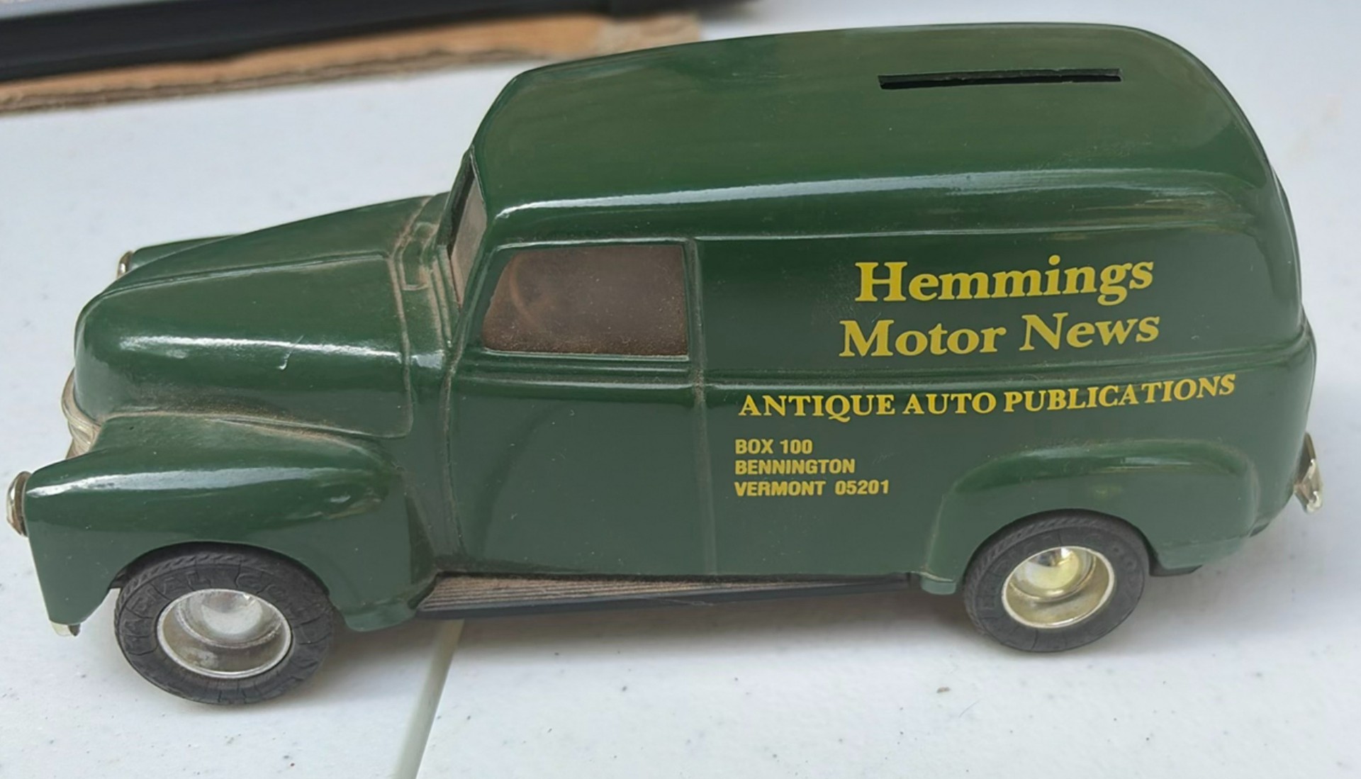 Vintage die-cast car models and a Hemmings promotional van - image 4 of 5