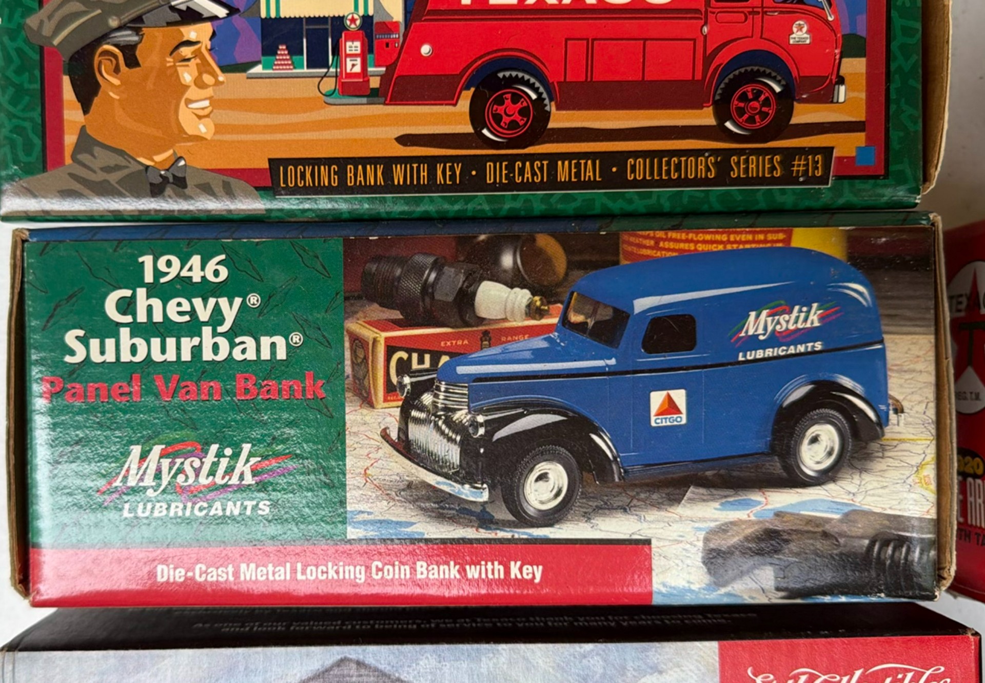 Texaco Die-Cast Collectible Banks and Trucks - image 12 of 15