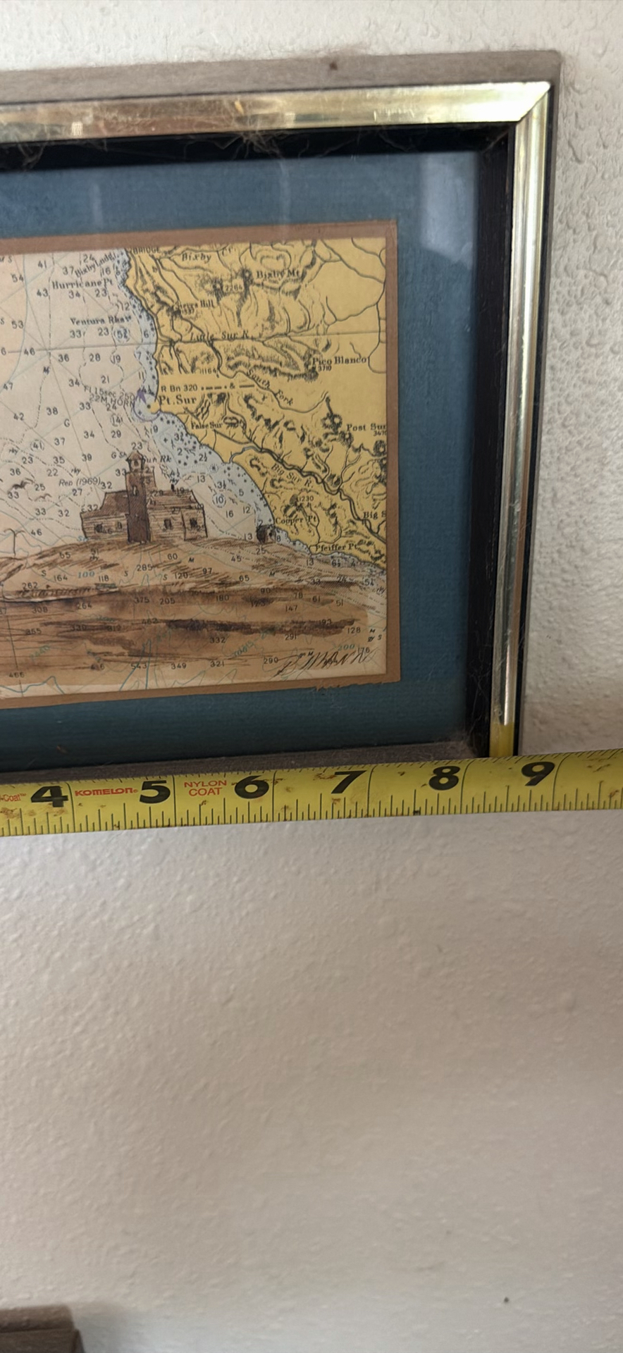 Vintage Mantel Clock with Nautical and Landscape Art - image 22 of 25