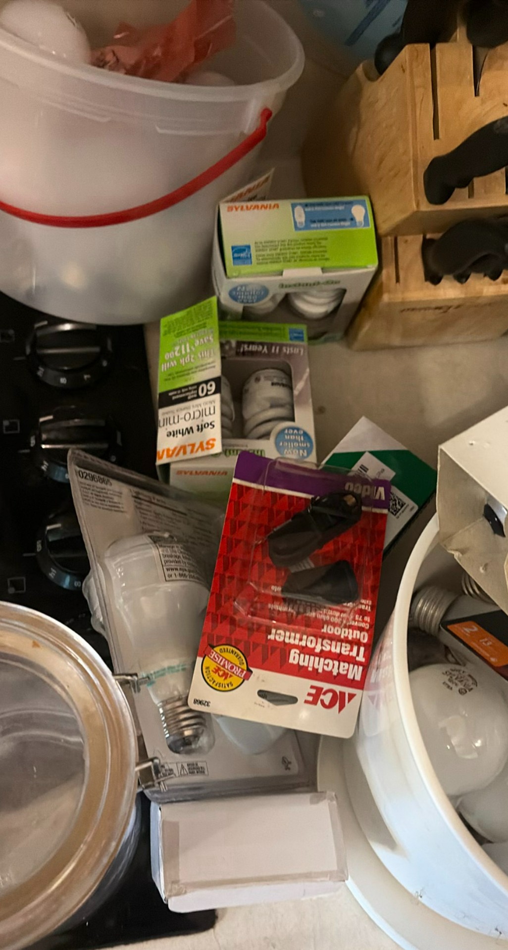 Assorted Kitchenware and Glassware with Storage Jars and Tools - image 10 of 15