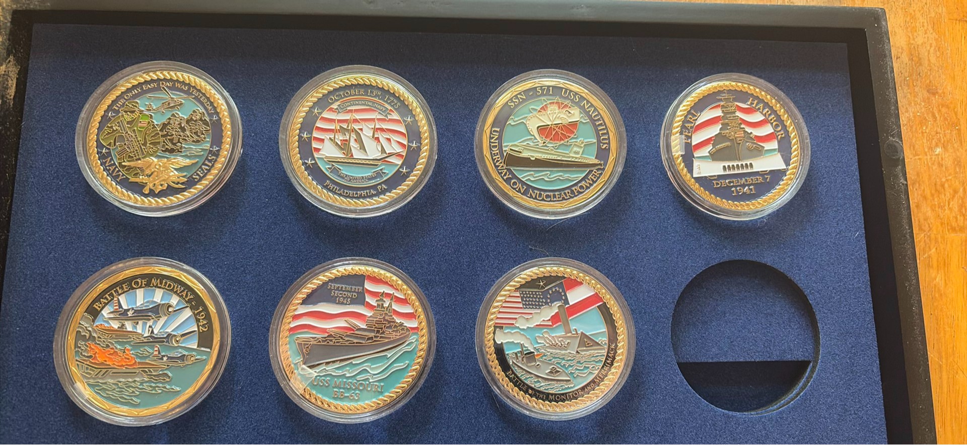 United States Navy Official Challenge Coin Collection - image 4 of 6