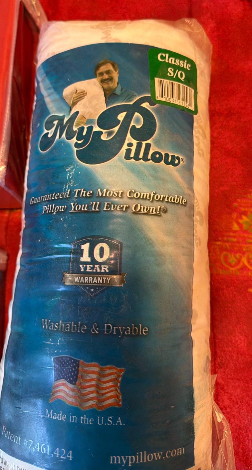 Blue MyPillow bedding and Burlington blackout drapery - image 3 of 5