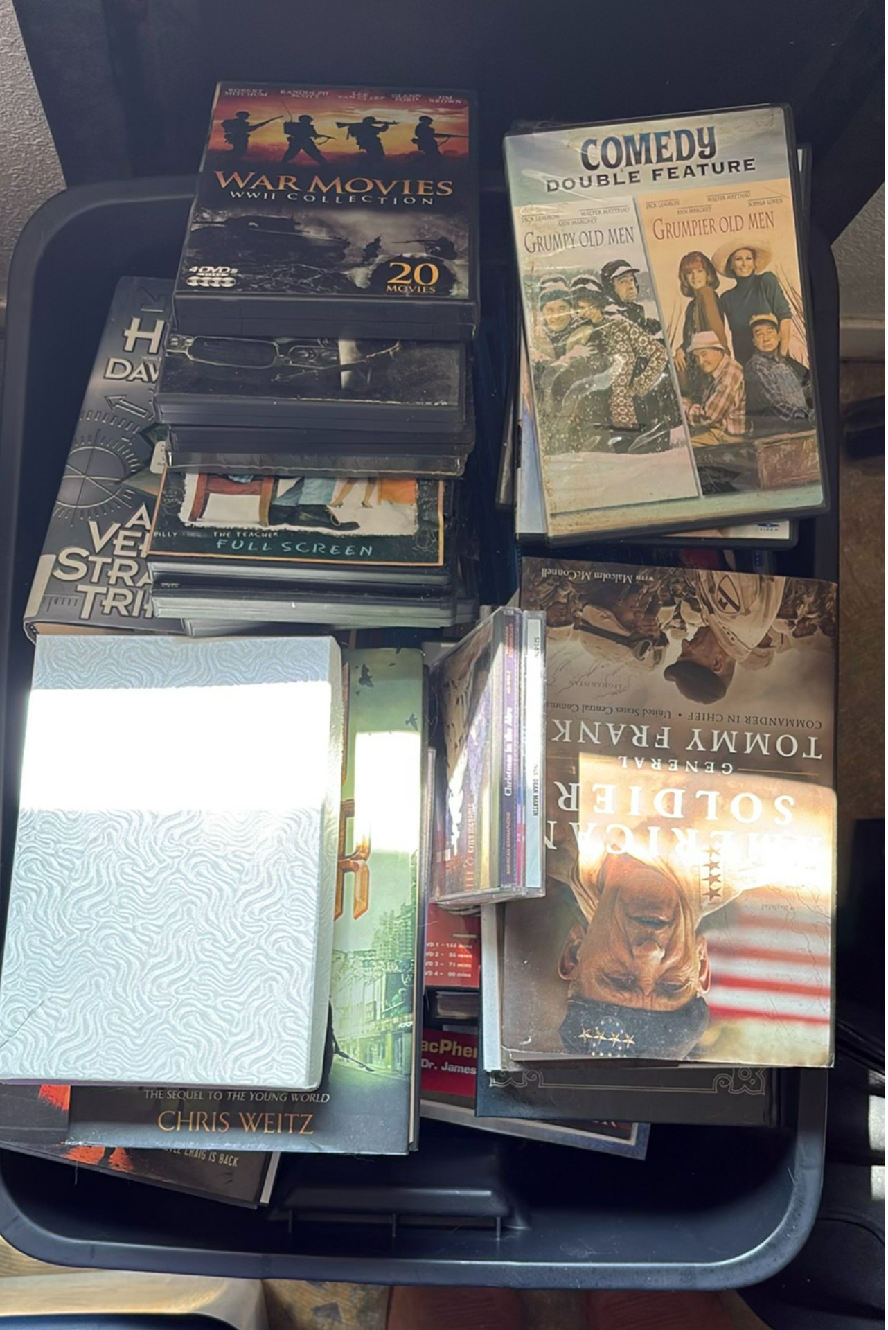 Mixed Books, DVDs, and Media Collection - image 8 of 10