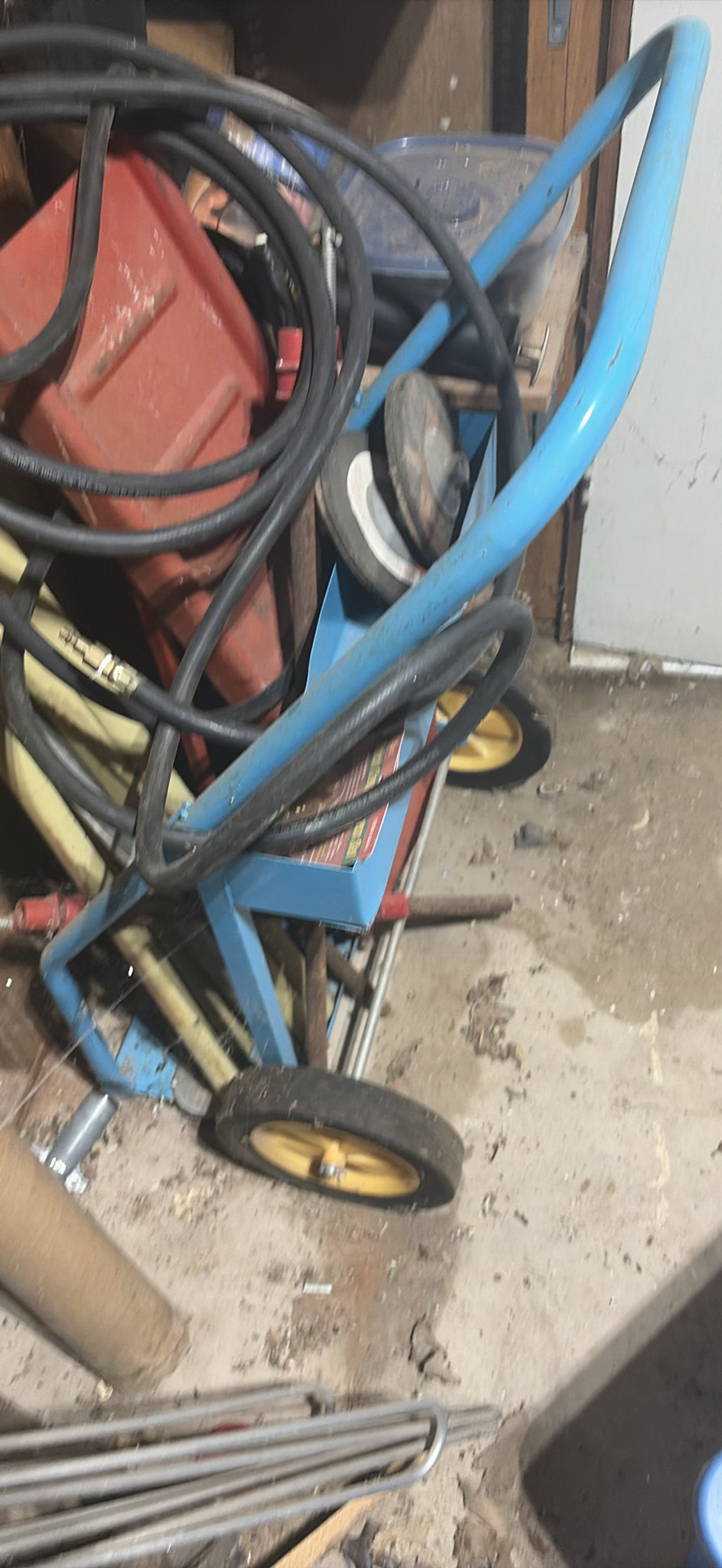workshop tools with hoses, cords, and hardware - image 11 of 13
