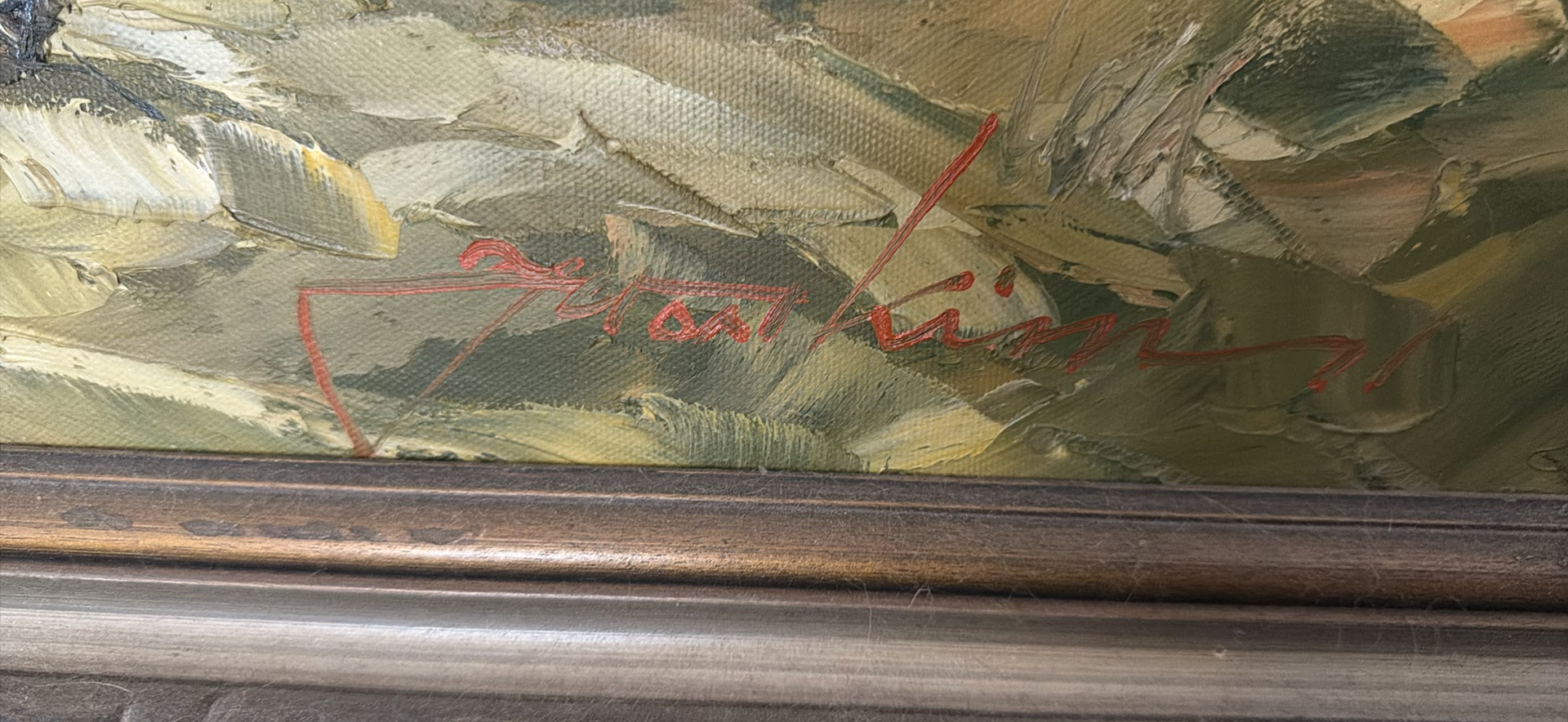 Vintage Mantel Clock with Nautical and Landscape Art - image 13 of 25