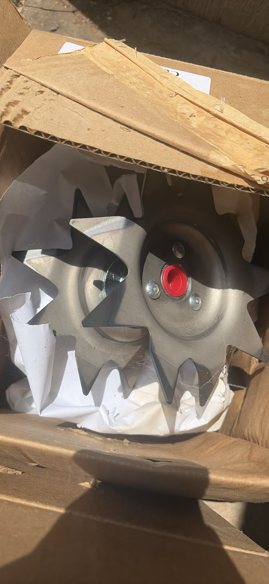 Star-shaped metal impeller wheels in boxes - image 5 of 6