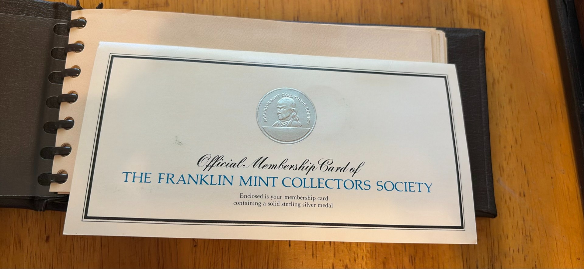 The Franklin Mint Collectors Society coin collection with certificate - image 4 of 7
