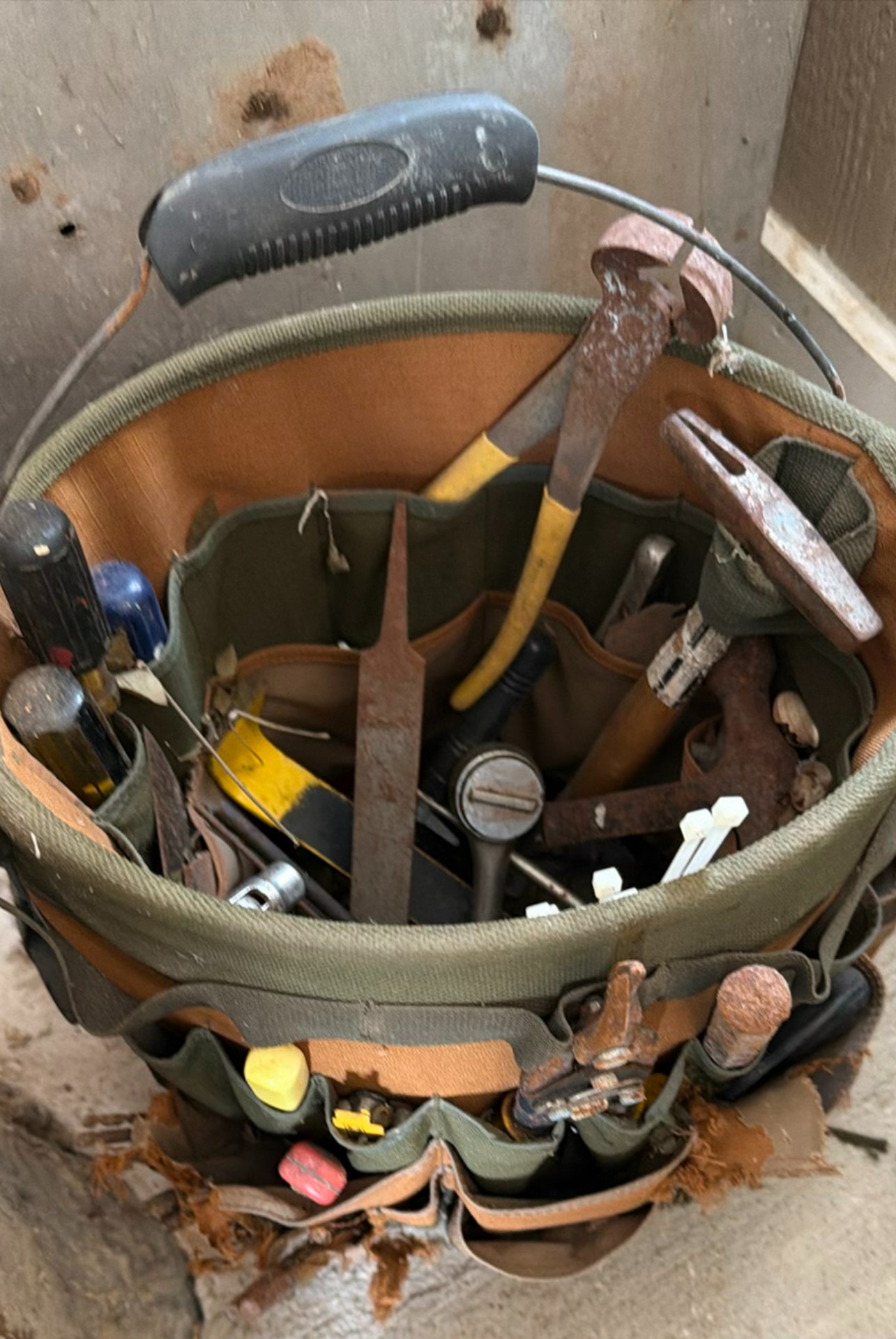 Assorted Hand Tools, Wrenches, Tool Bag and Ladders - image 4 of 7