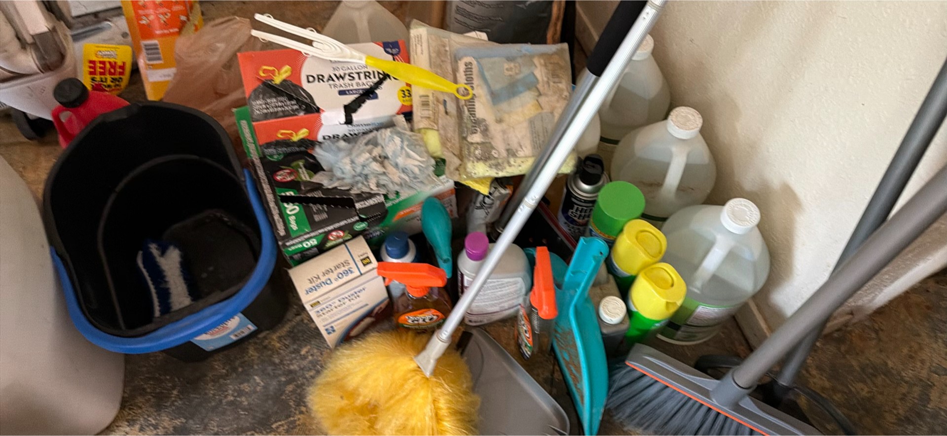 Assorted Cleaning Supplies and Household Tools - image 2 of 5