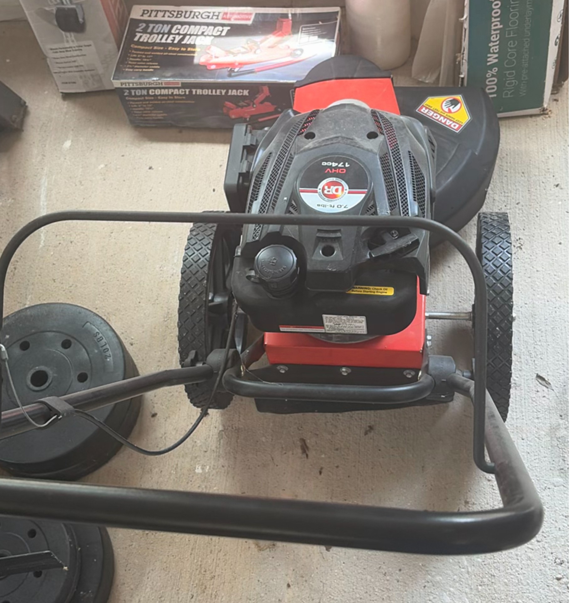 DR 174cc Gas-Powered Brush Hog - image 2 of 4