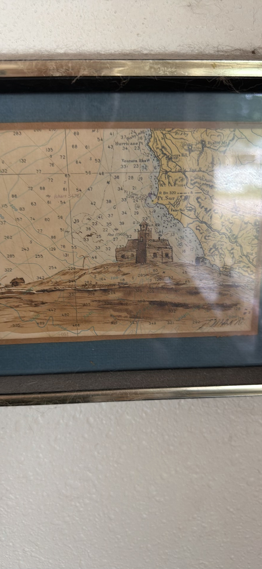 Vintage Mantel Clock with Nautical and Landscape Art - image 11 of 25