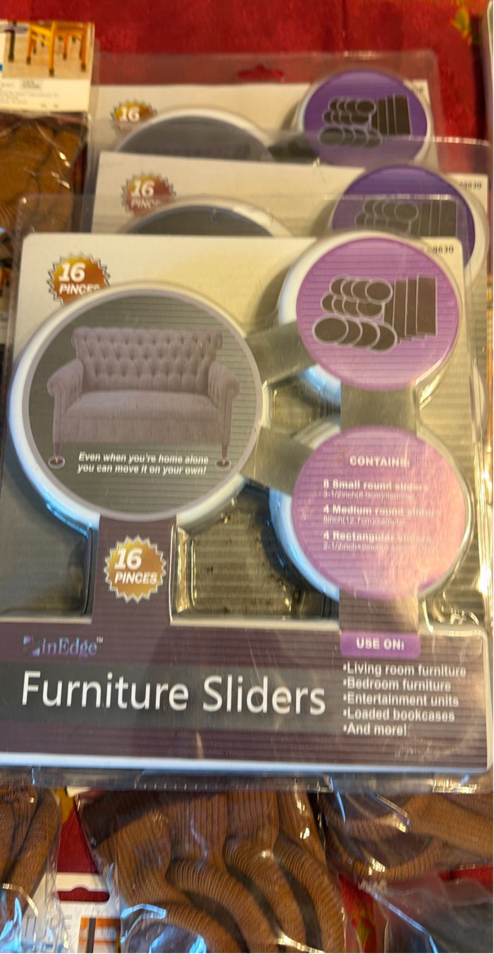 Furniture Sliders and Moving Accessories - image 2 of 6