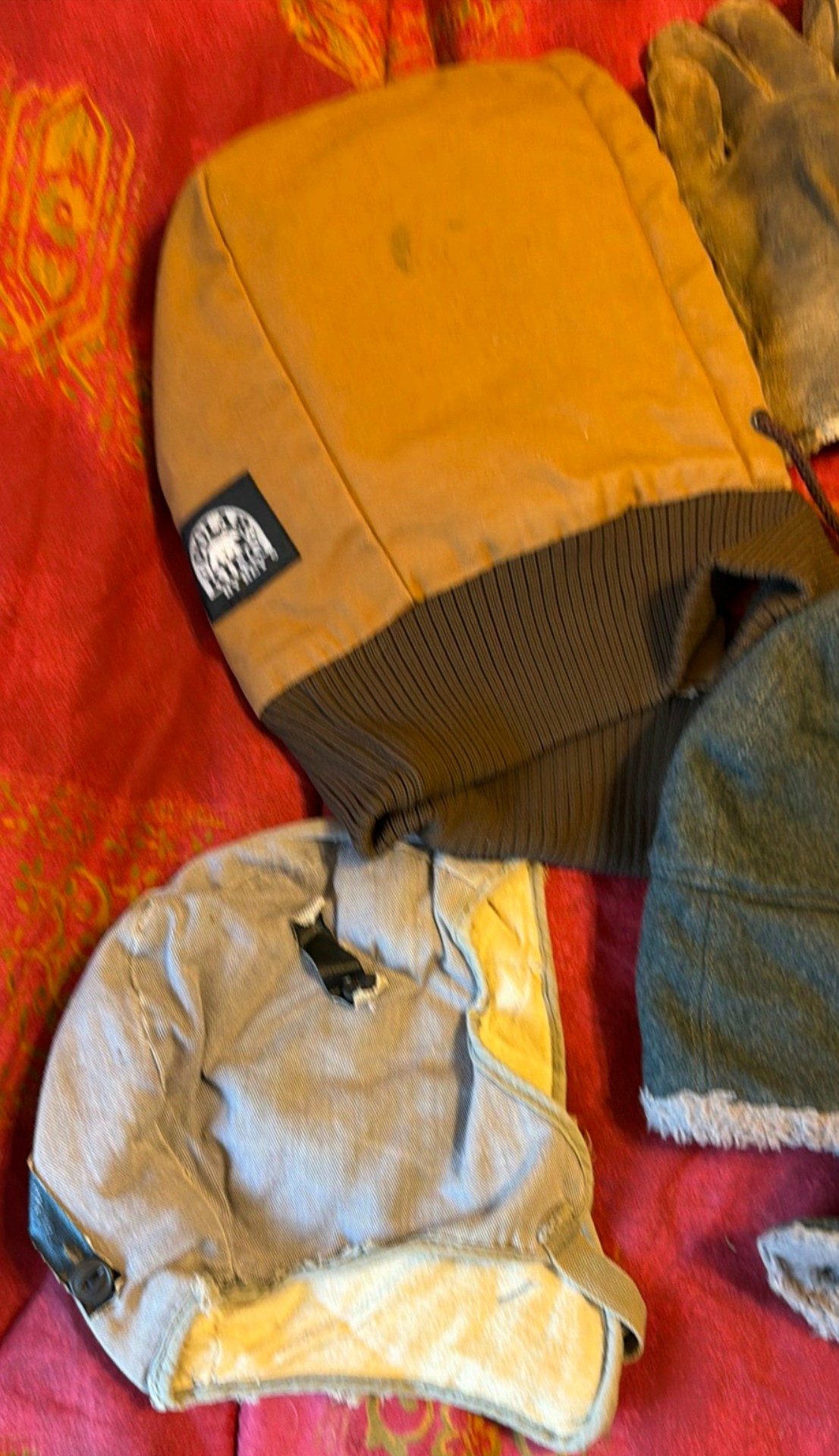Winter hats, gloves, and scarf assortment - image 3 of 8