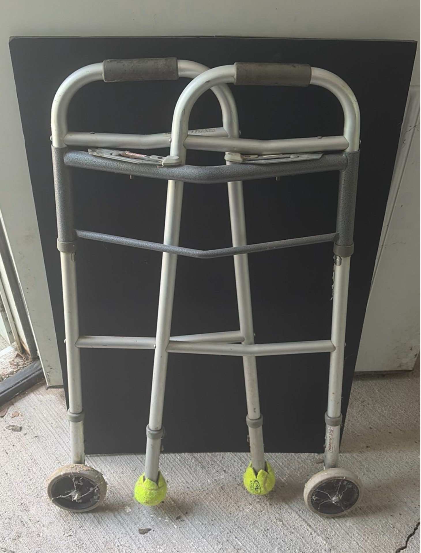 Rollator walker with seating, stools, and toilet seat riser box - image 9 of 9