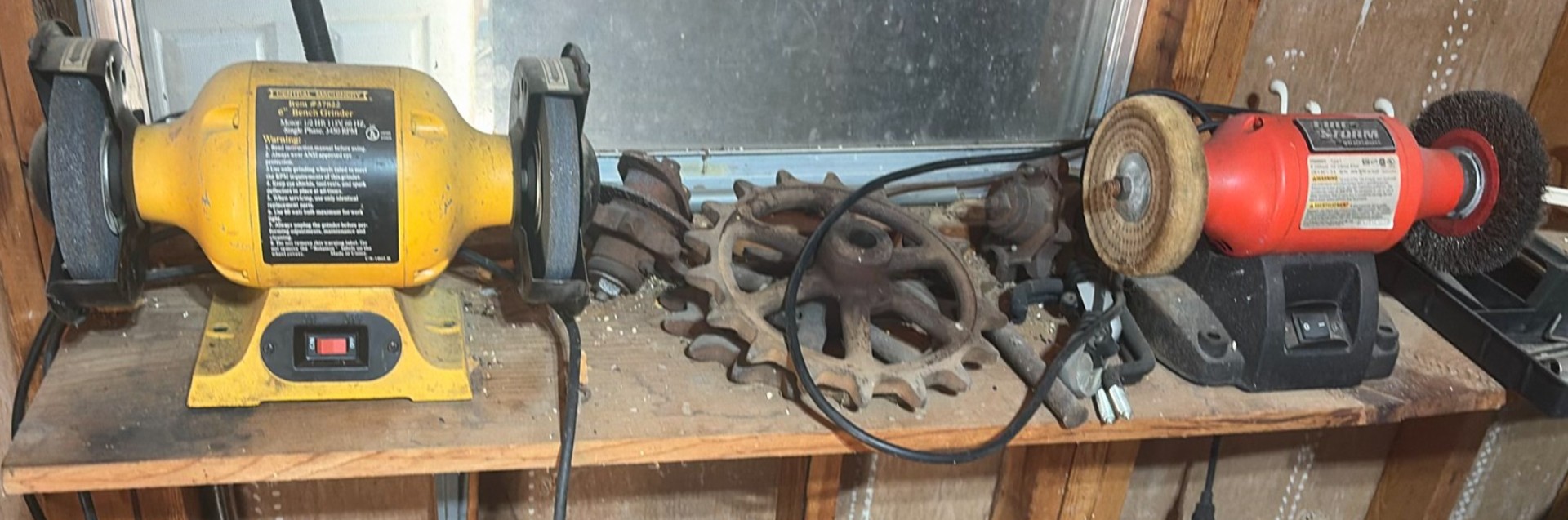Garage workshop with power tools and hardware storage - image 12 of 18