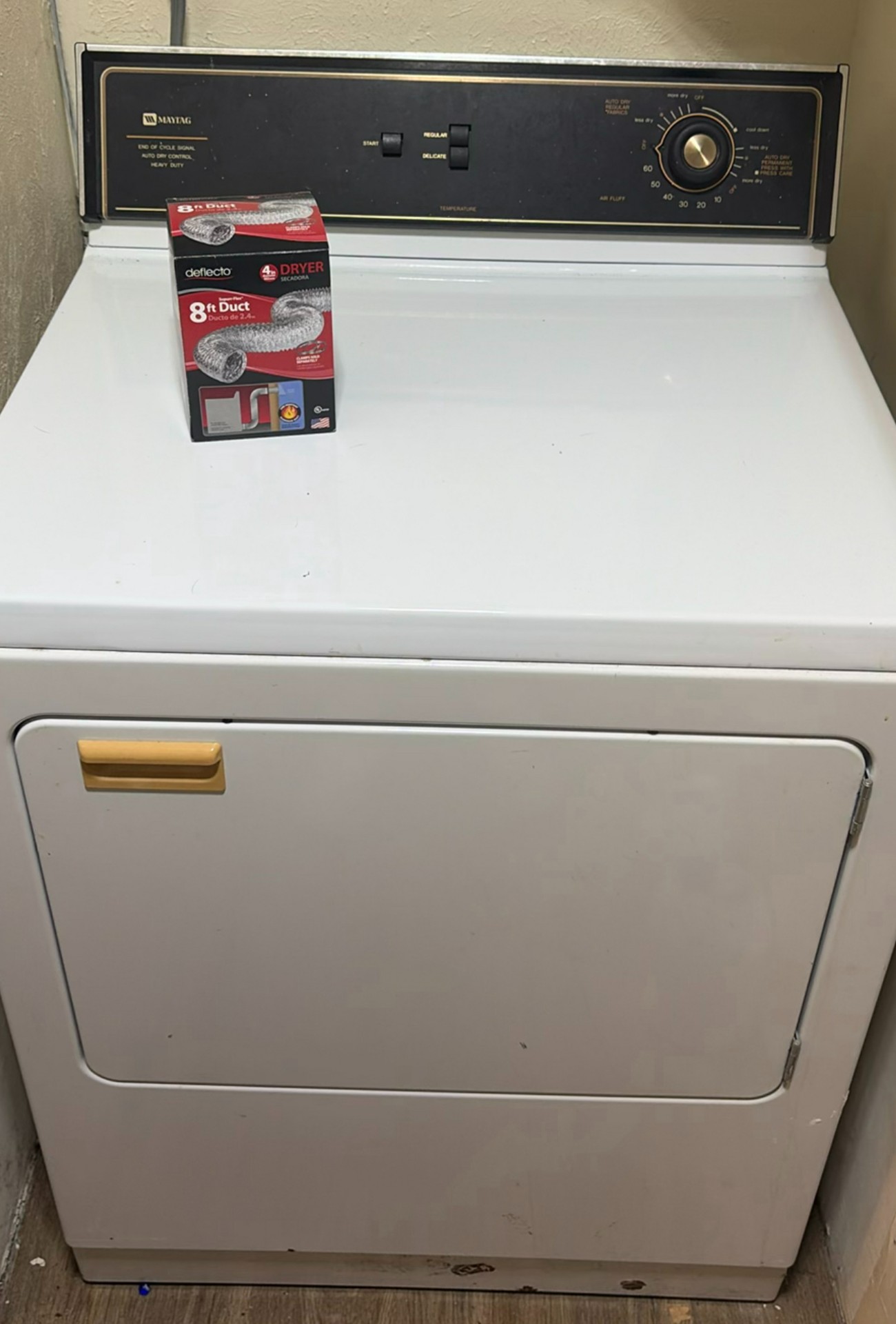 Washer and Dryer with Vent Kit Box - image 1 of 6