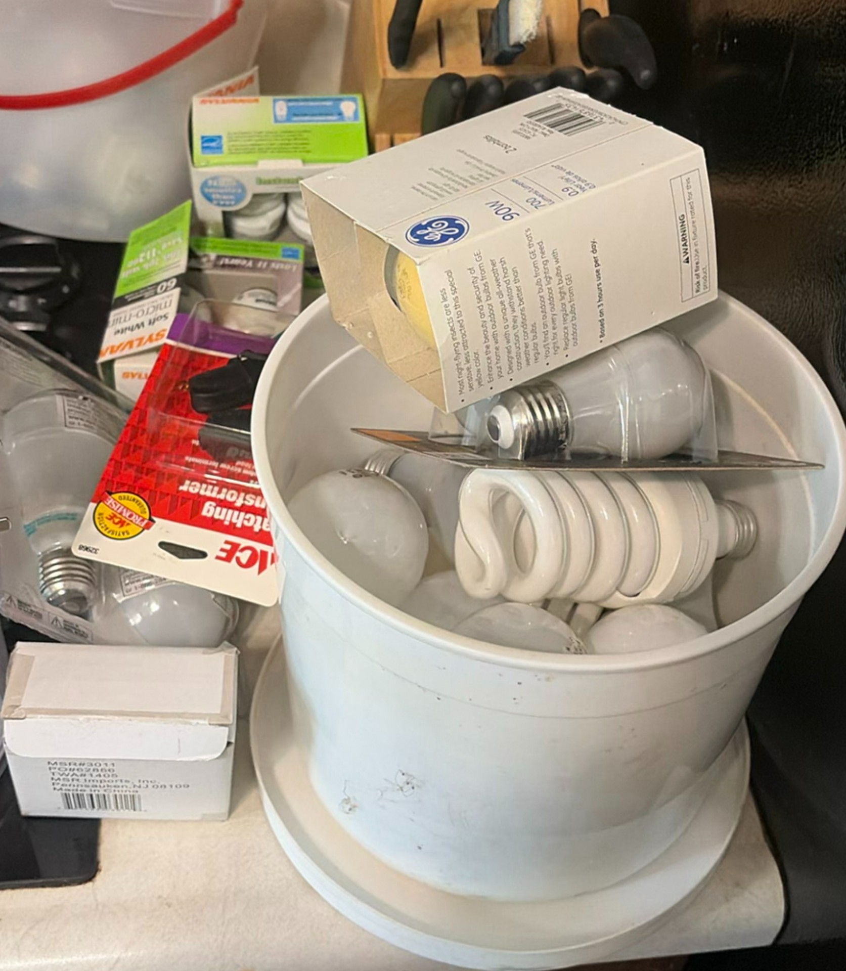 Assorted Kitchenware and Glassware with Storage Jars and Tools - image 8 of 15