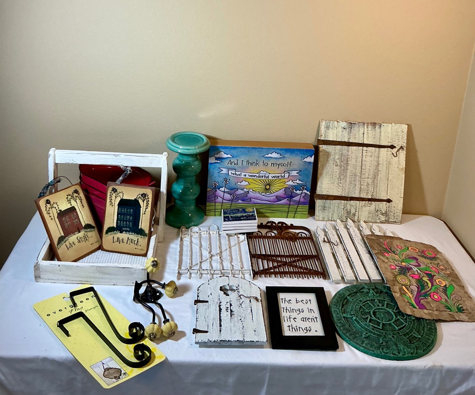 Assorted Rustic Decor - image 1 of 9