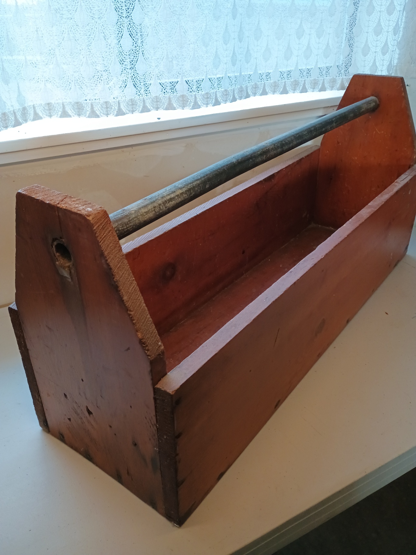 Vintage Wooden toolbox  - image 3 of 4