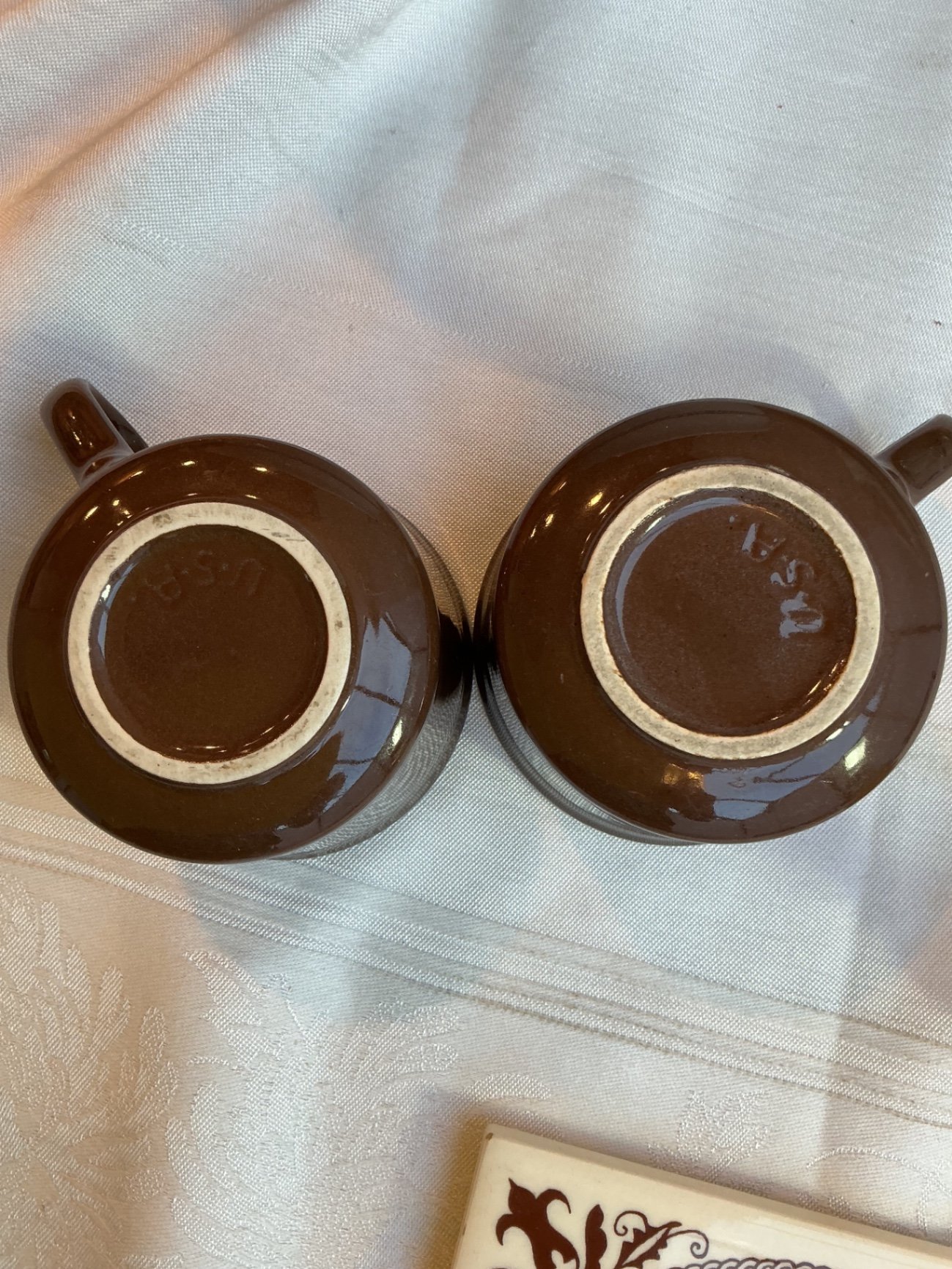 Vintage Ceramic Mixing Bowls, Inc Roseville, etc. - image 5 of 9