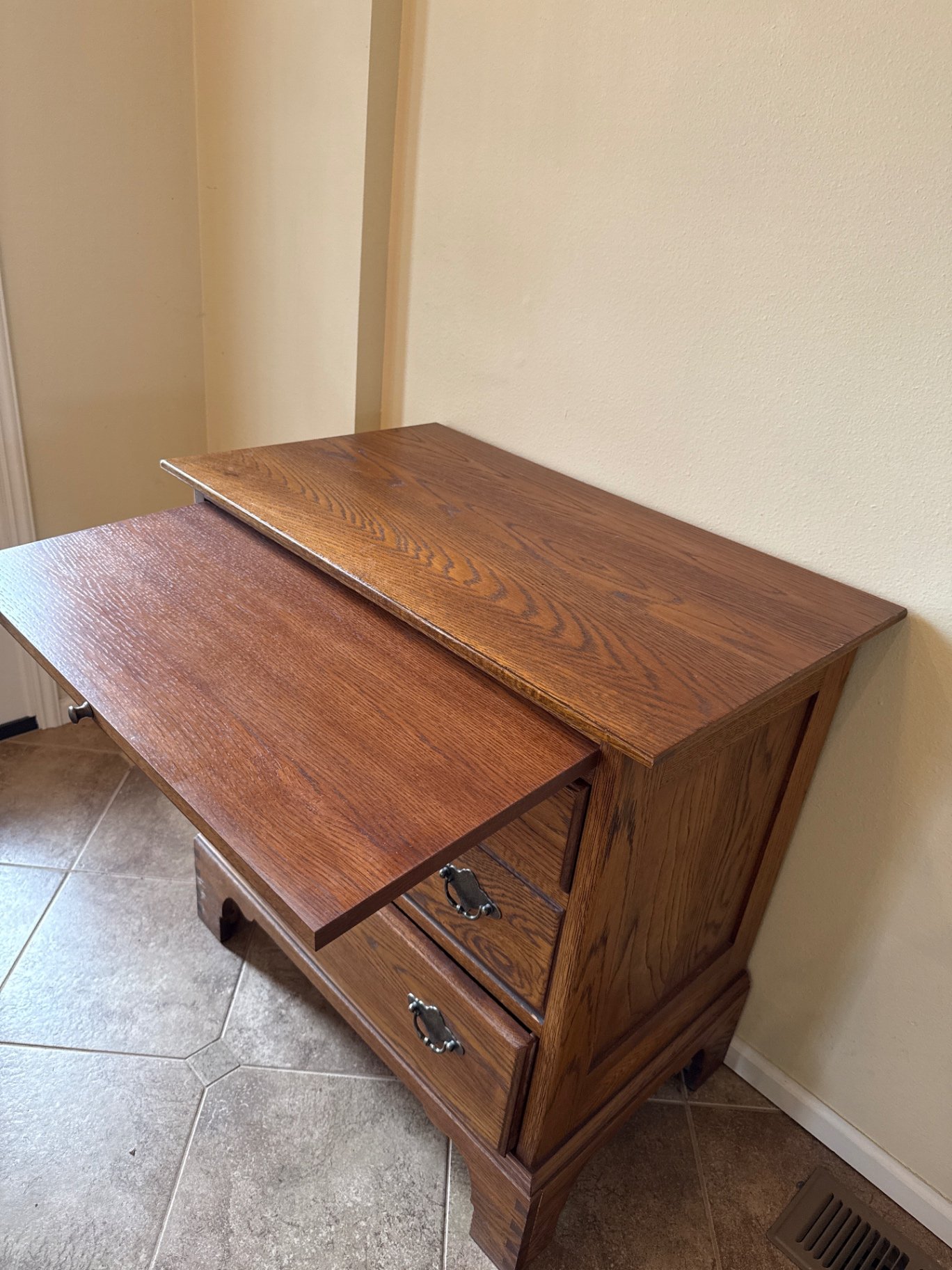 Drexel Oak chest multiple drawers - image 3 of 5