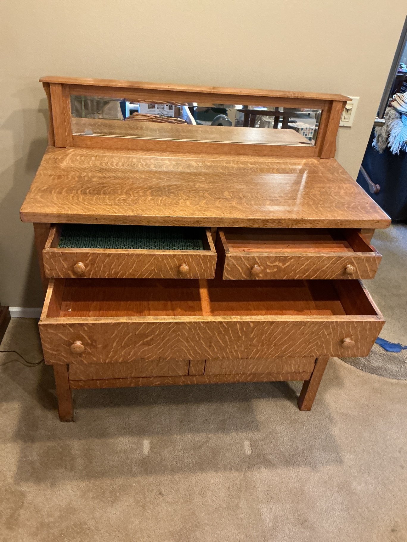 Antique Buffet - image 2 of 6