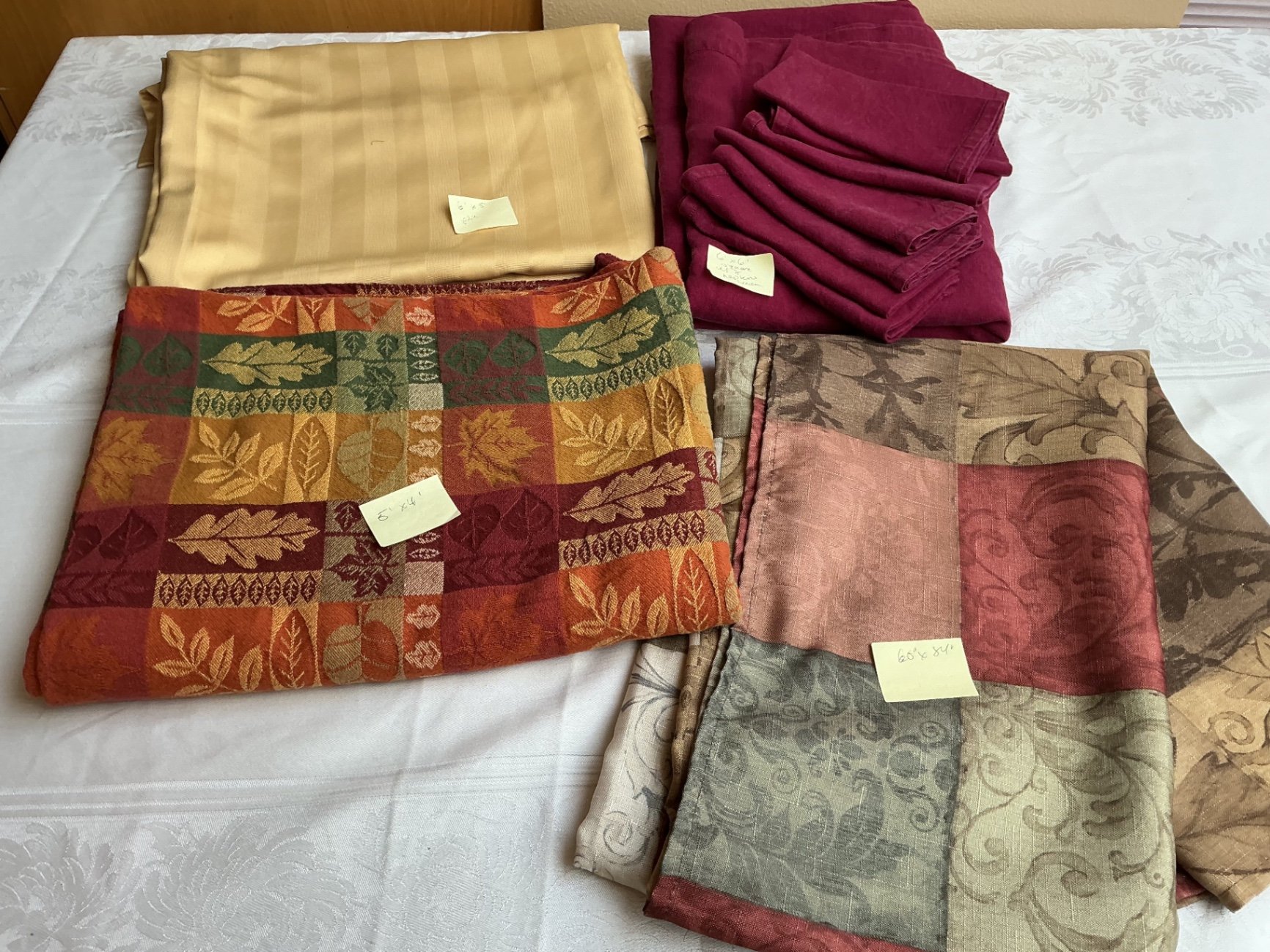 Autumnal Table Cloths - image 1 of 5