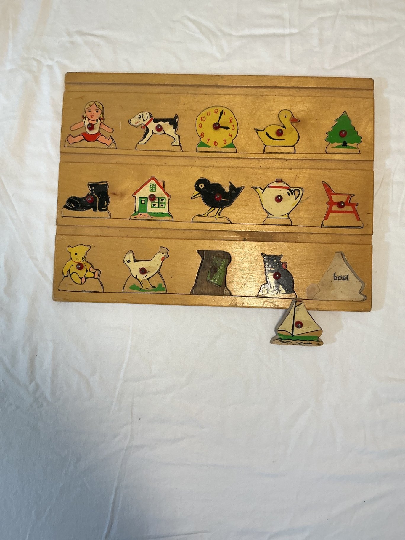 Vintage children's toys and learning games - image 4 of 9