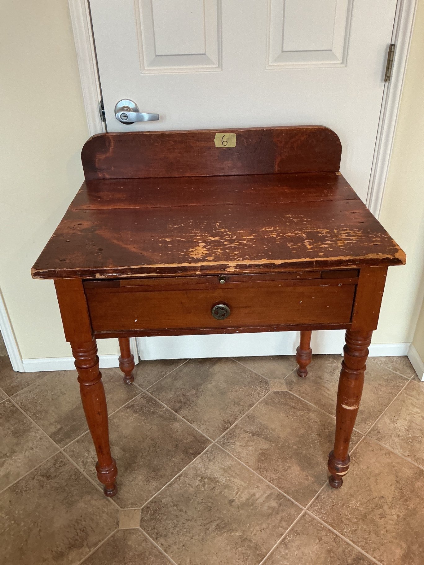 Antique cherry wood child’s desk from the 1800’s. - image 1 of 4