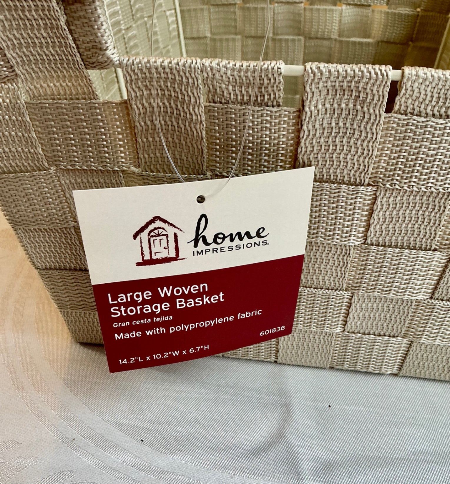 Woven Storage Baskets with Wire Rack and Decorative Boxes - image 4 of 4