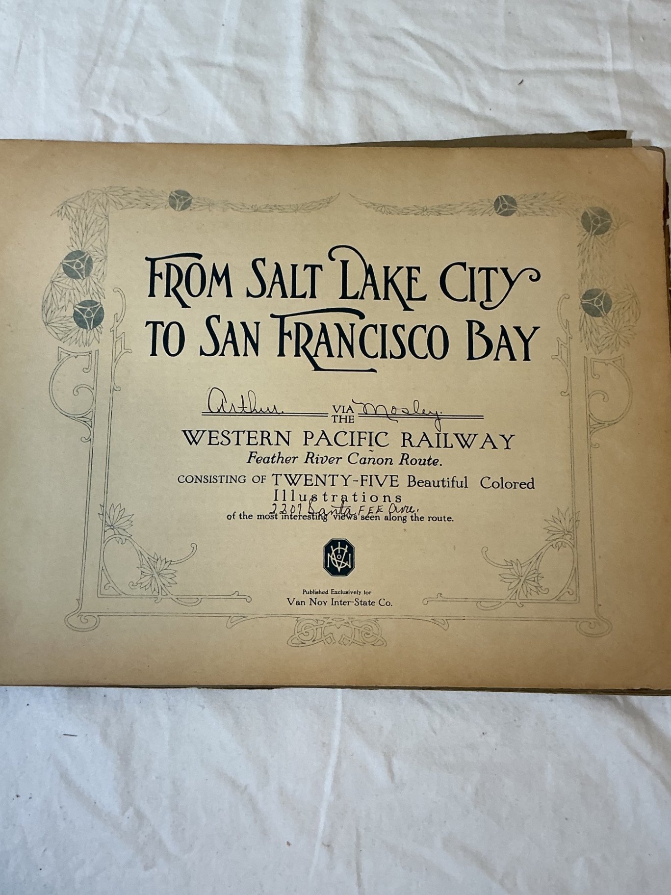 Antique Railroad Travel Books - image 3 of 21