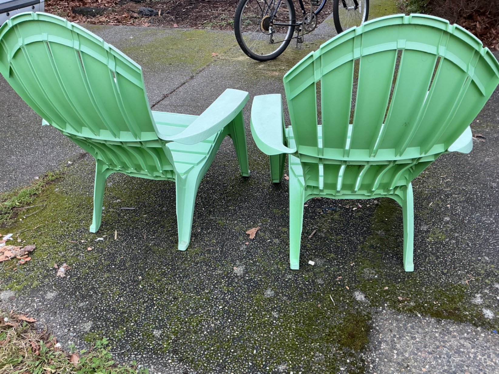 Mint Adirondack chairs - image 2 of 3