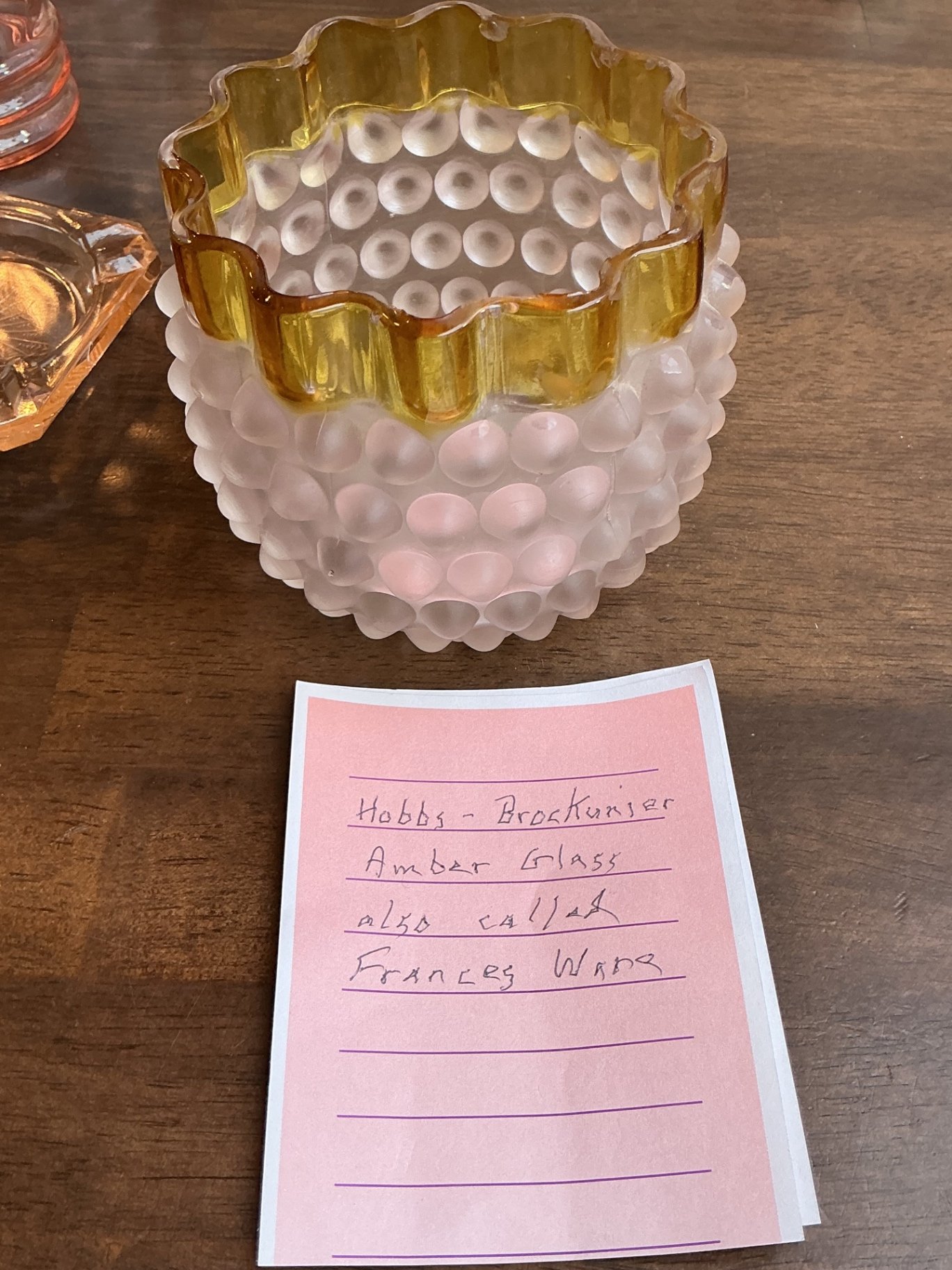 Vintage porcelain teacups & saucers, Depression Glass etc.  - image 9 of 11