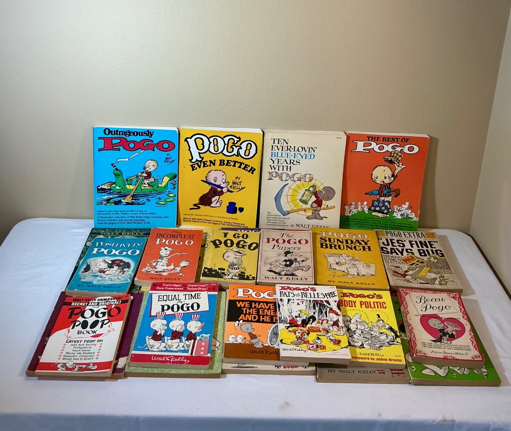 Collection of vintage Pogo comic books by Walt Kelly - image 1 of 7