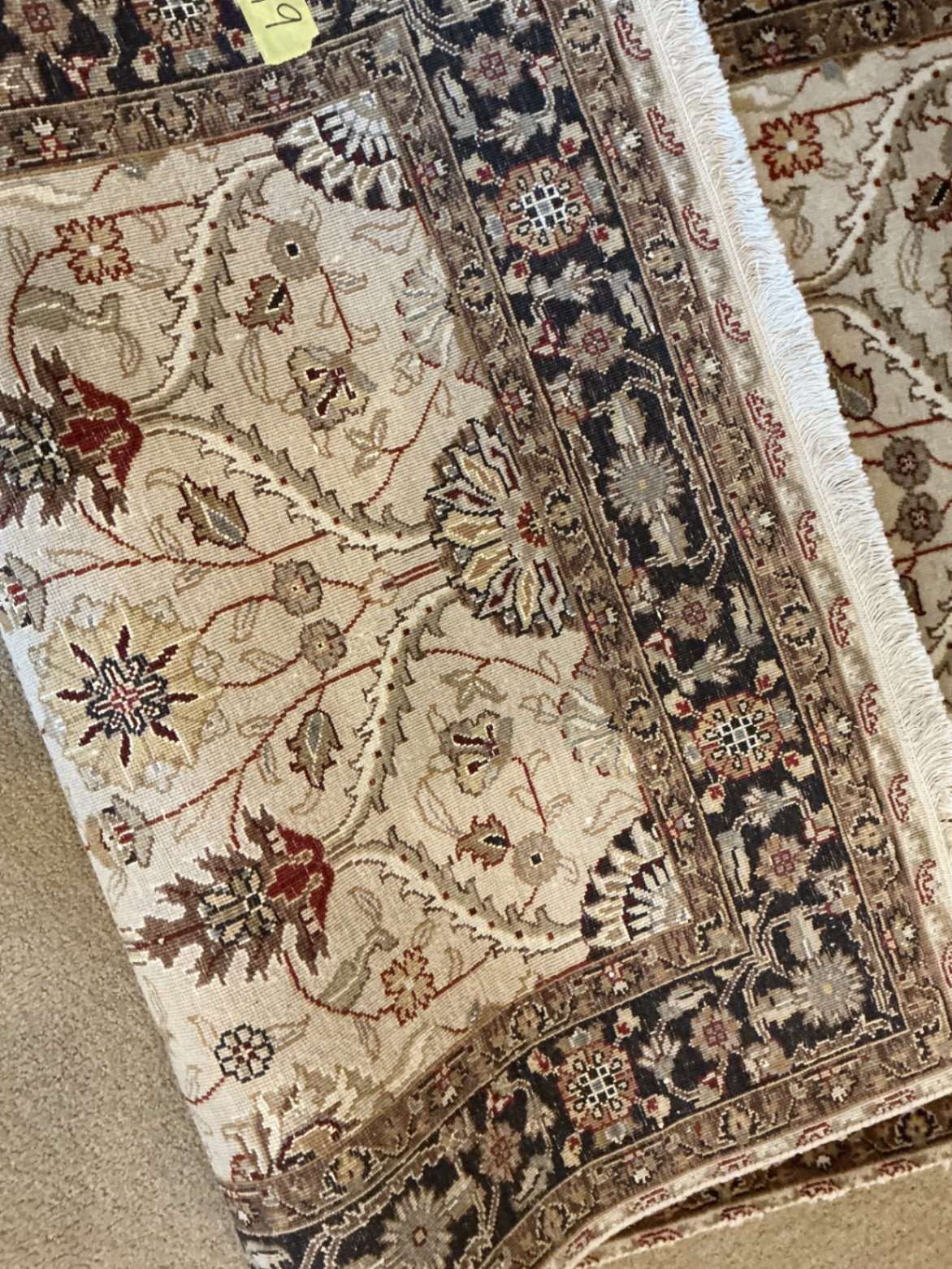 Small ‘Persian’ area rug - image 4 of 4