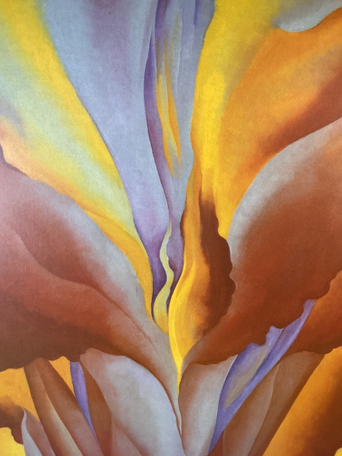 Georgia O'Keeffe Abstract Poster on Wood - image 2 of 4