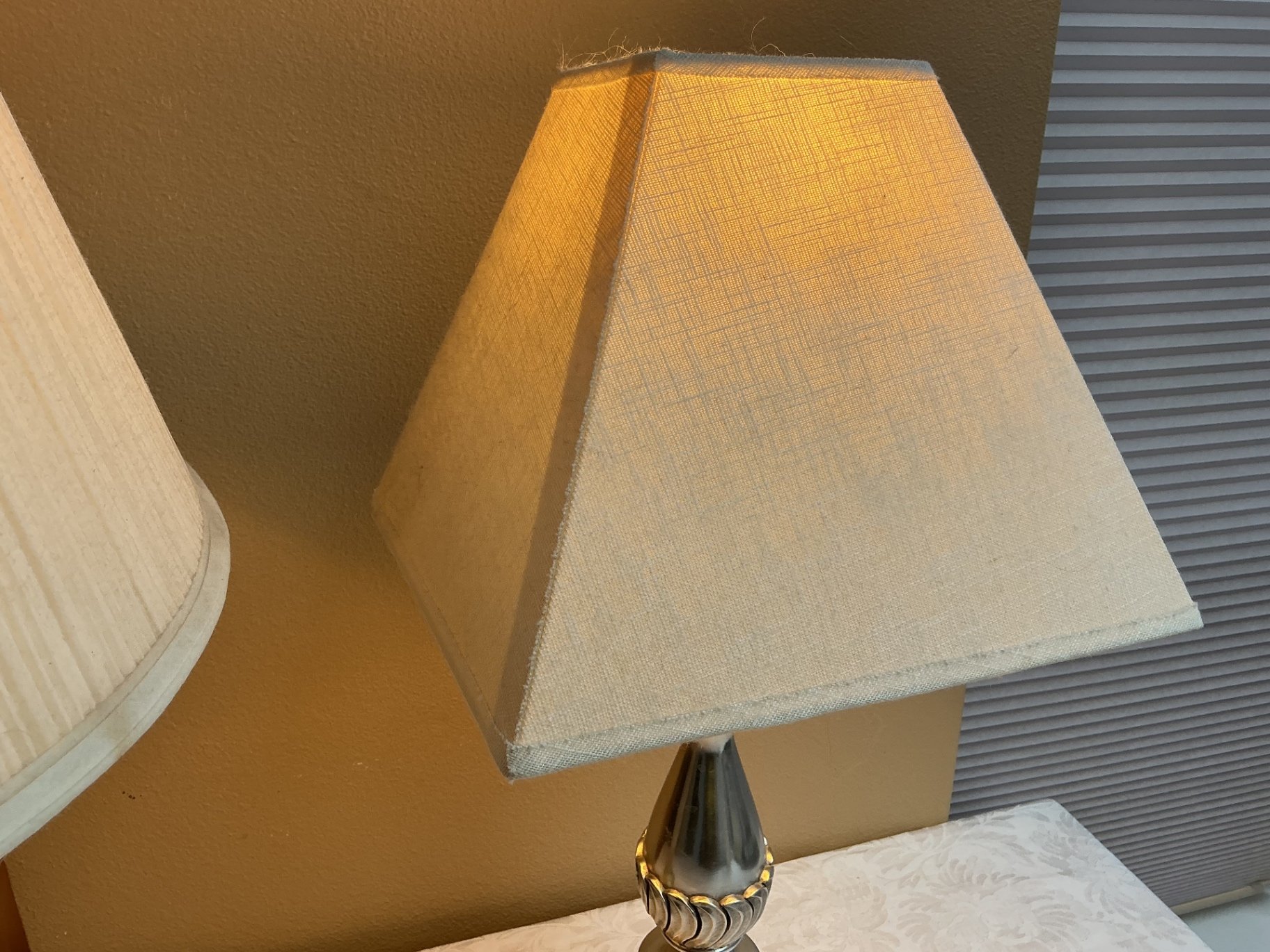 Two Pretty Table Lamps - image 4 of 5